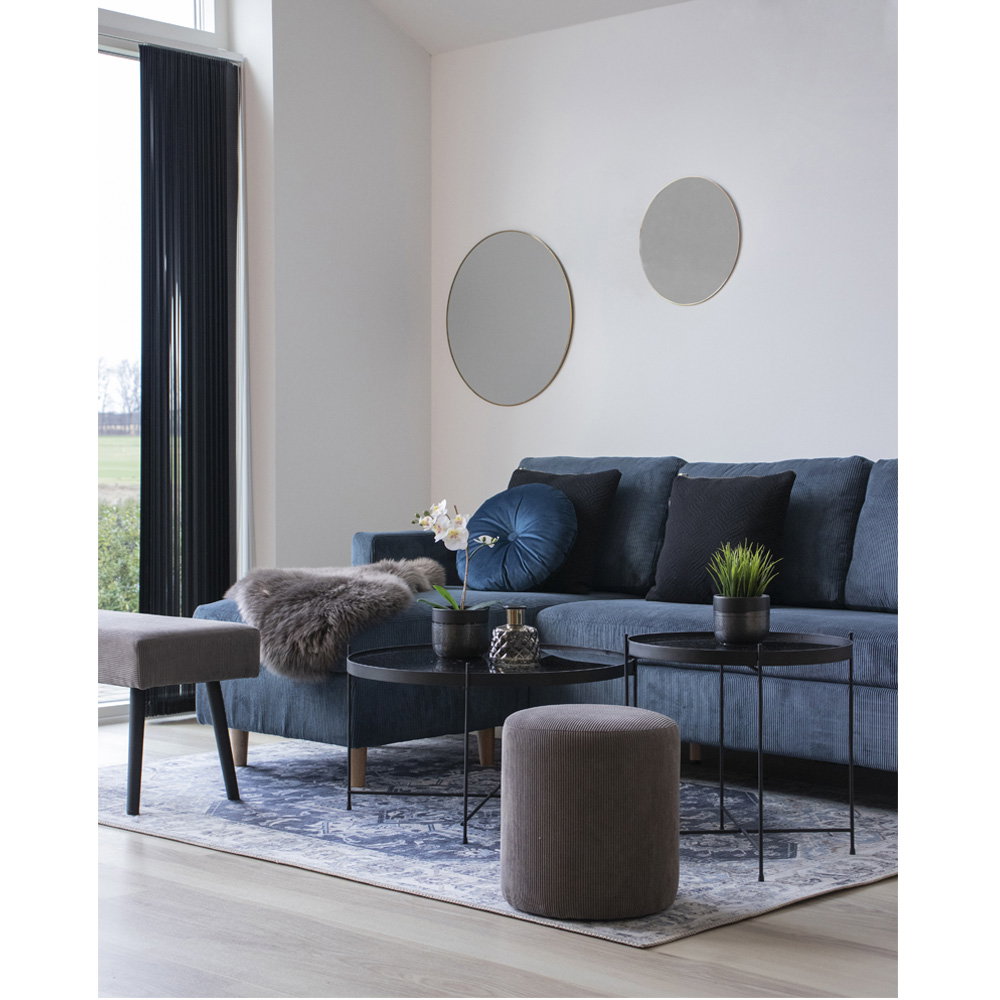 House Nordic Jersey Spegel Brass Look