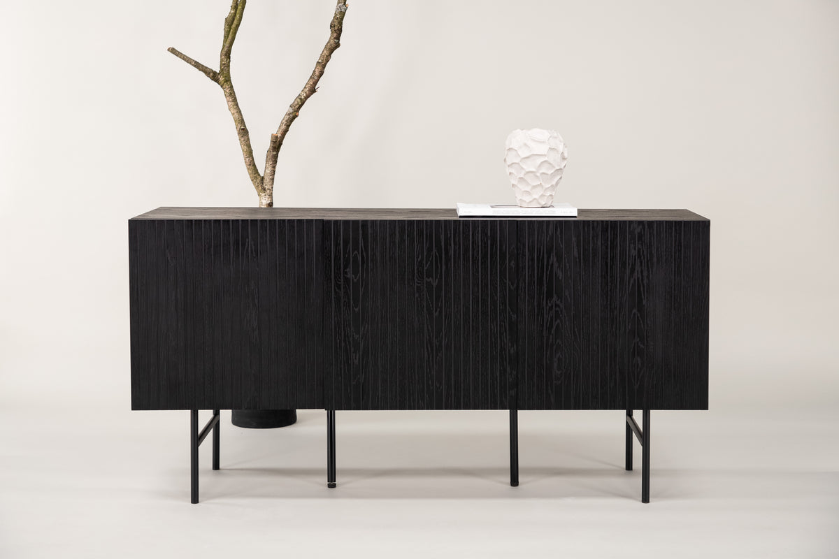 Venture Home Björkön Skåp 42 x 75 x 150 Svart