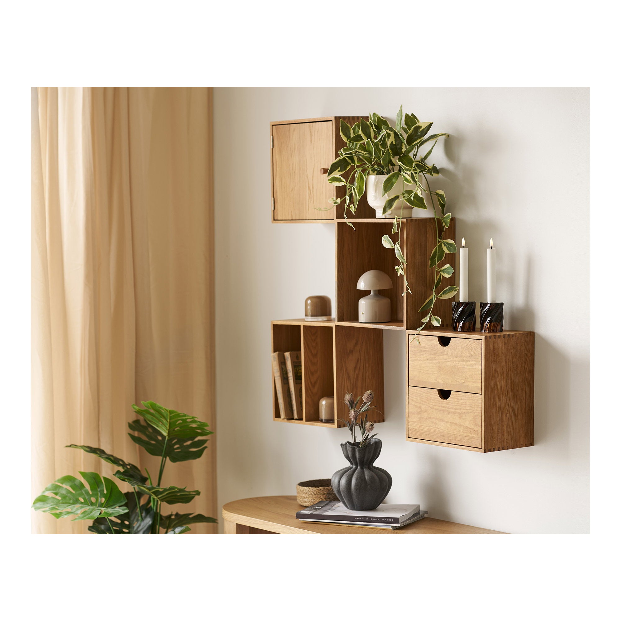 House Nordic Townsville Wall Shelves, set of