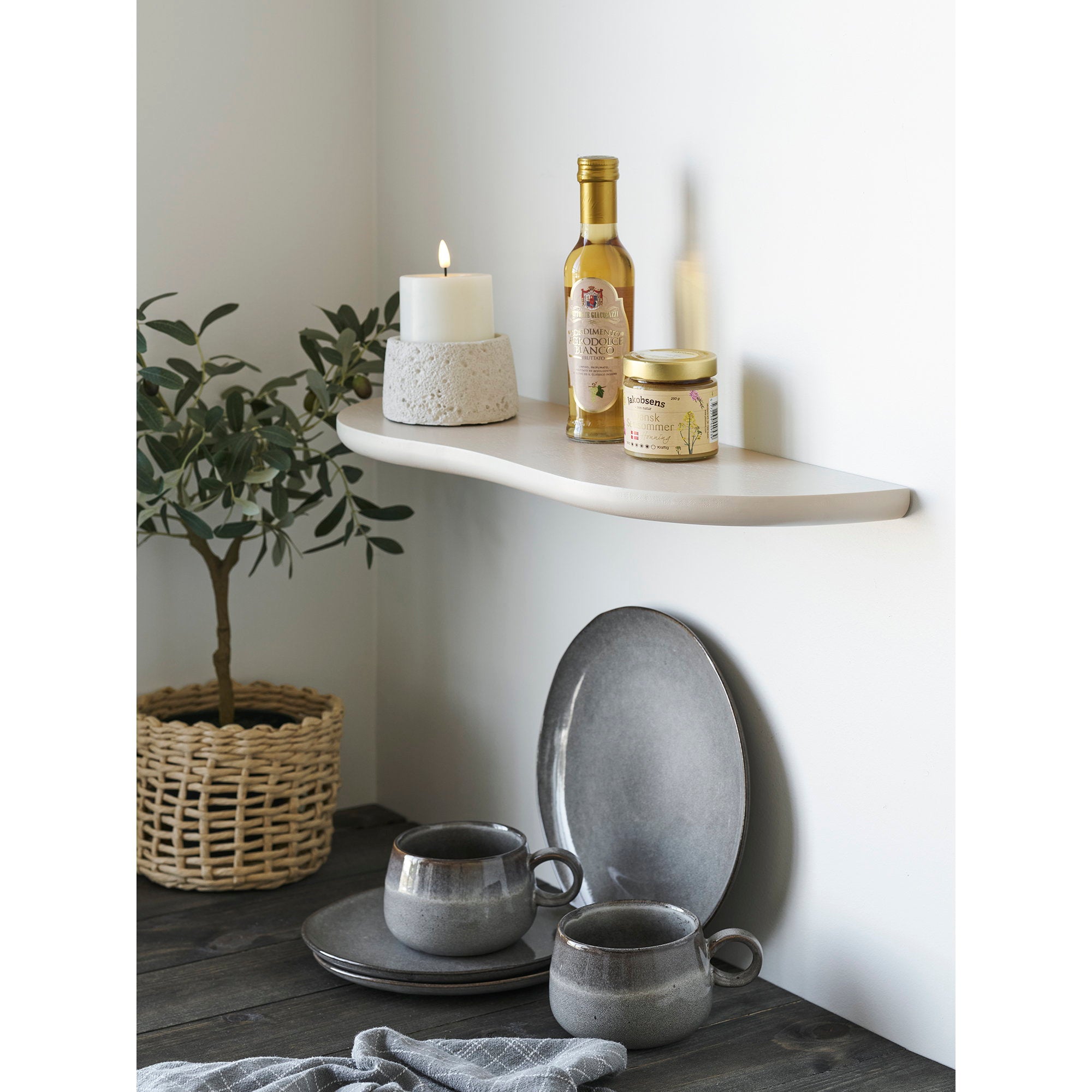 House Nordic Botta Vägghylla Beige