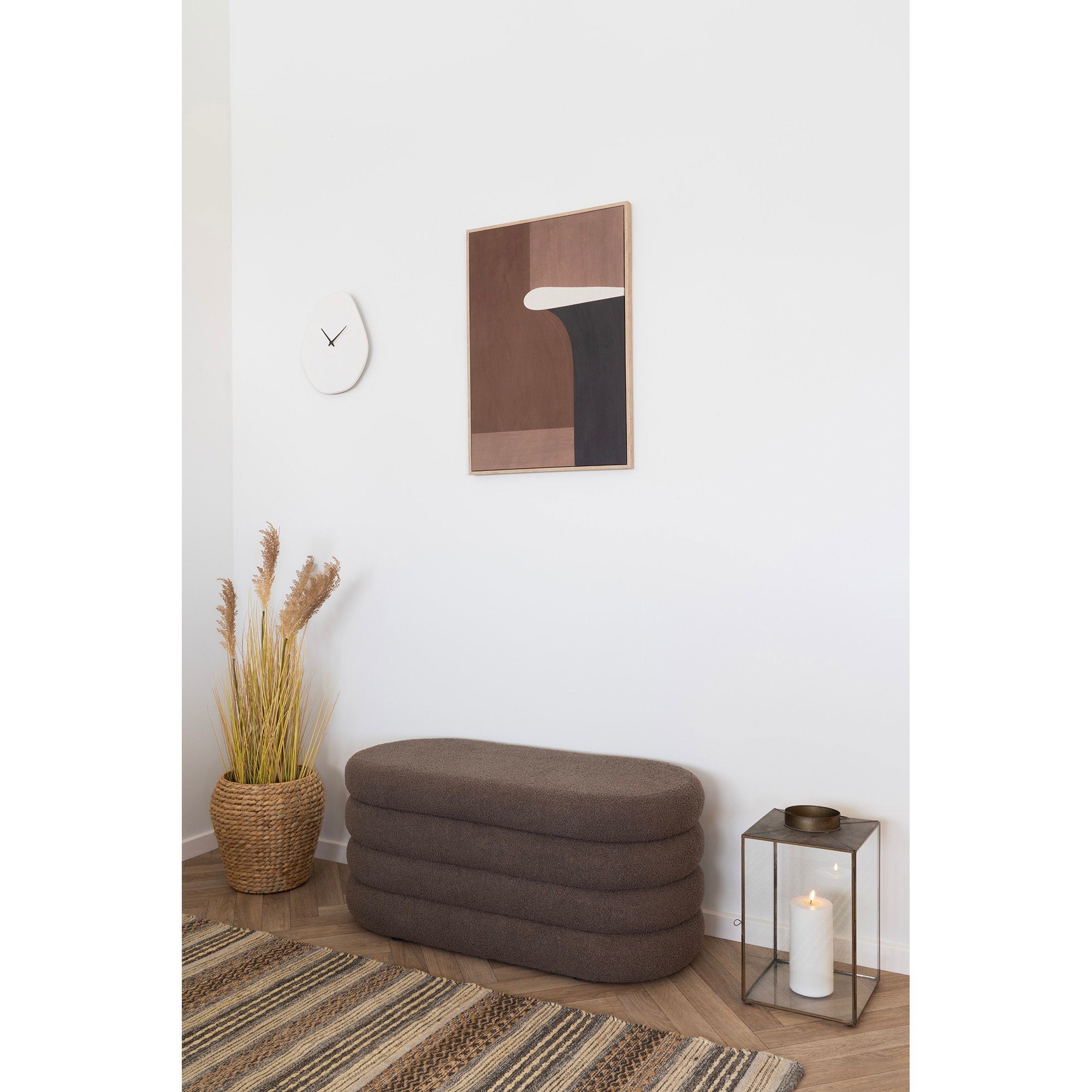 House Nordic Vienna Wall Clock Off-Vit