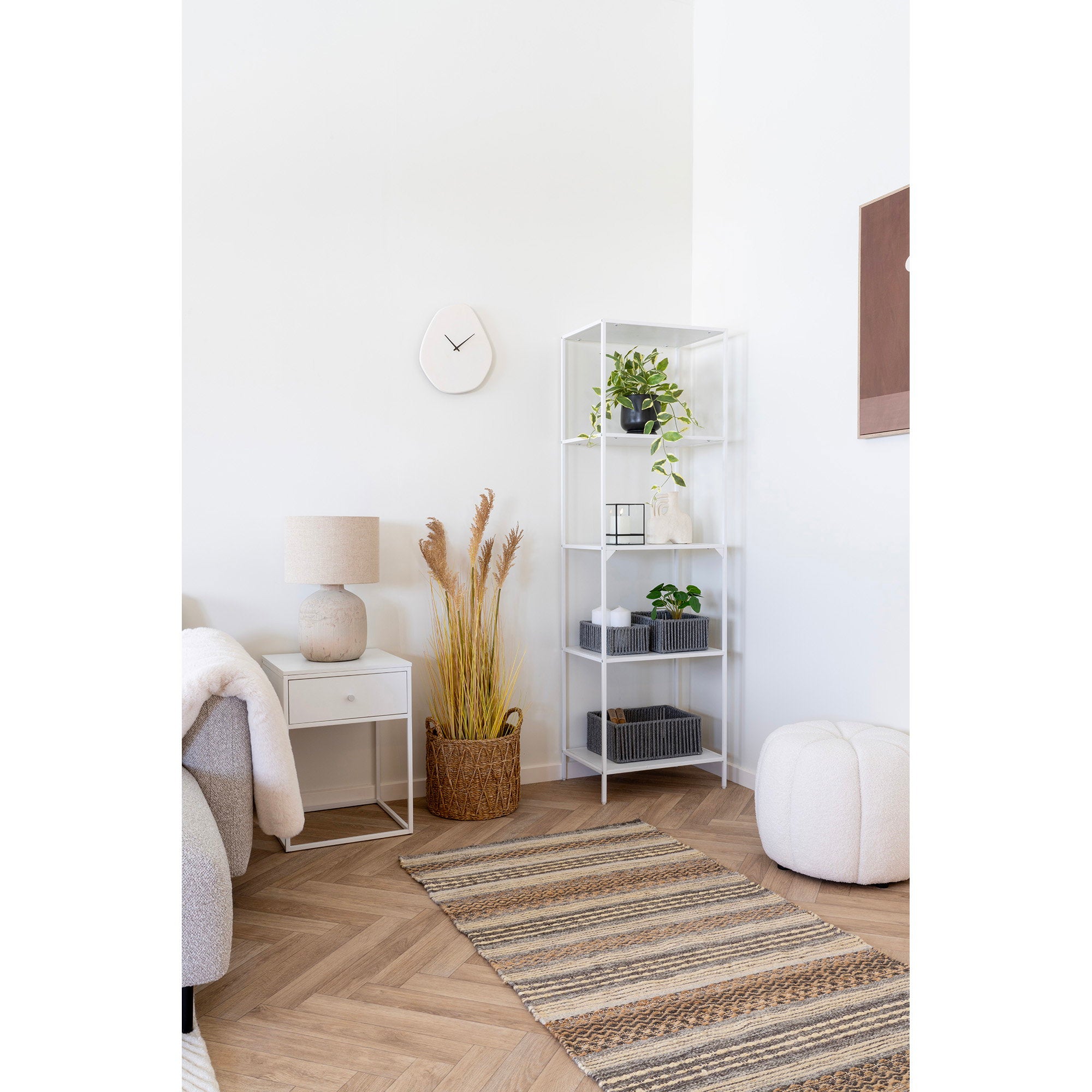 House Nordic Vienna Wall Clock Off-Vit