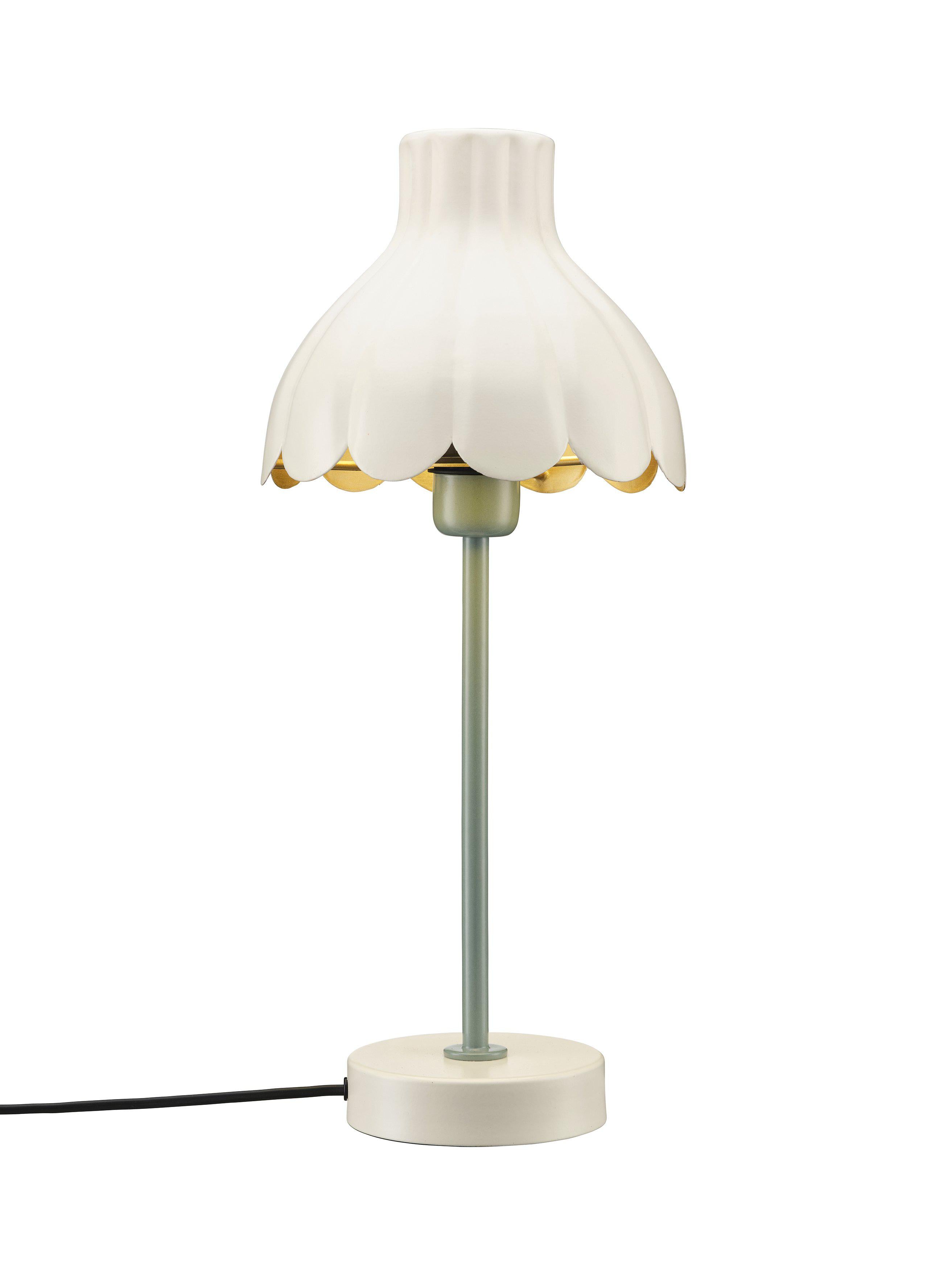 PR Home Wera bordslampa Offwhite/grön 47cm