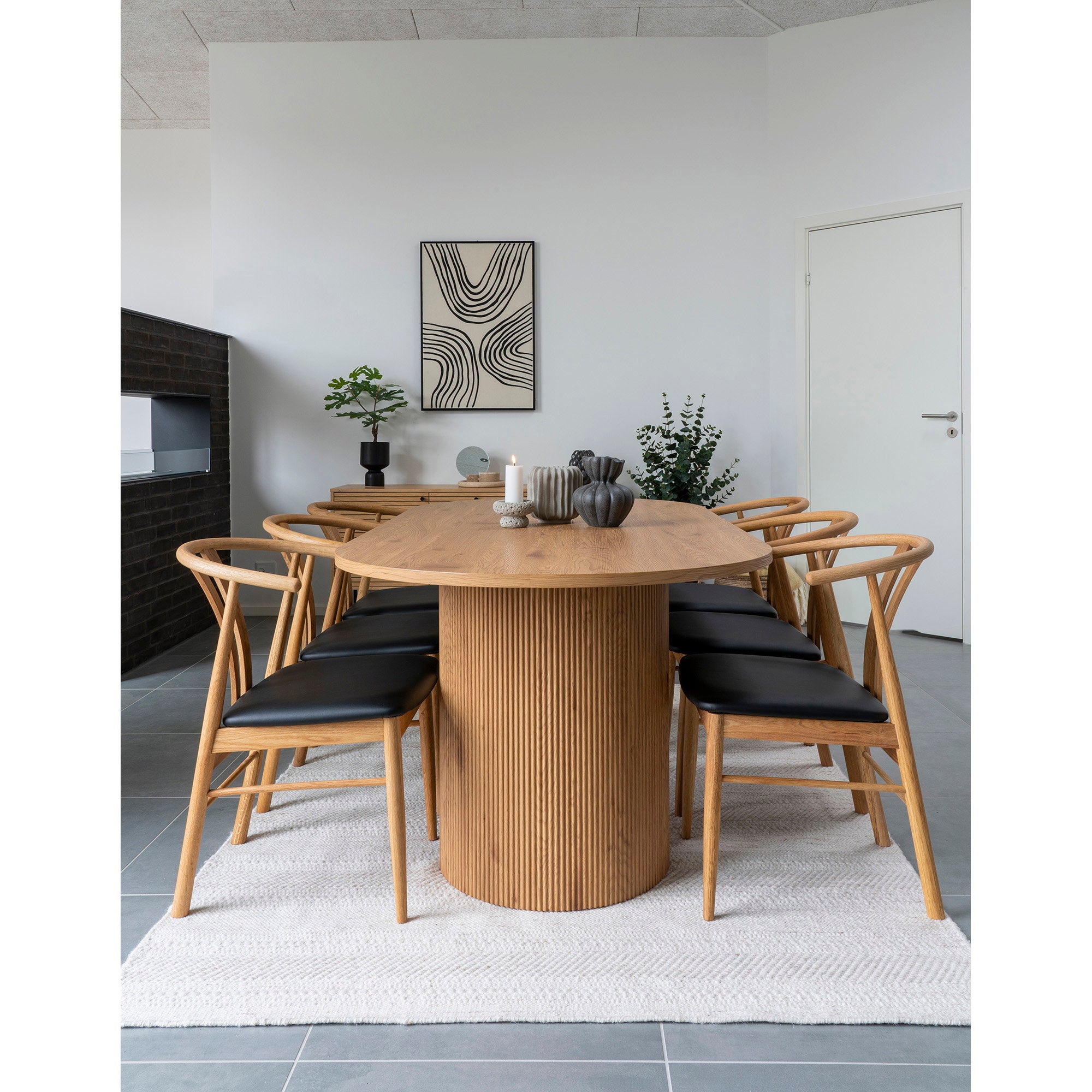 House Nordic Blomkruka Svart