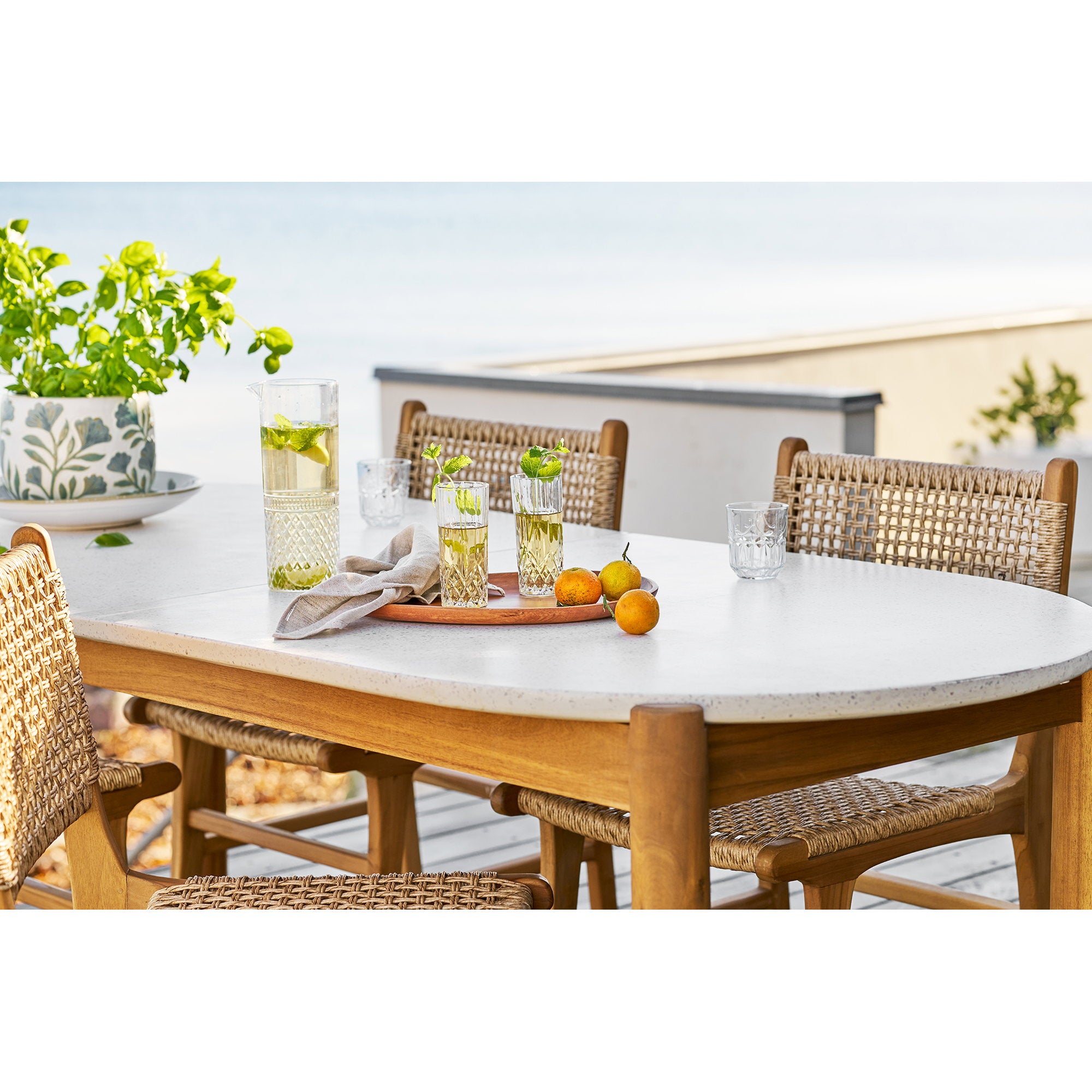 House Nordic Bricka Natur