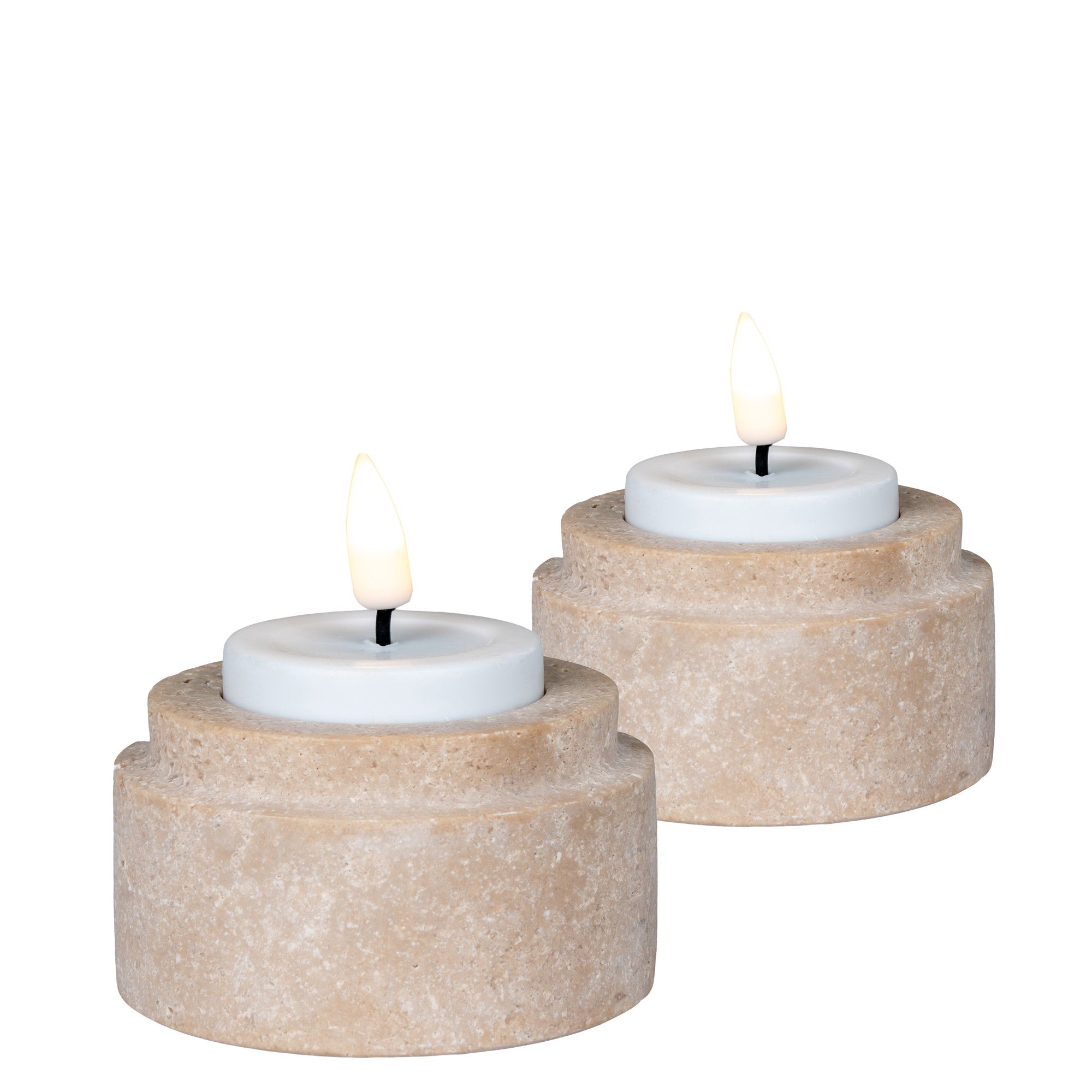 House Nordic Tealight Holder Natur