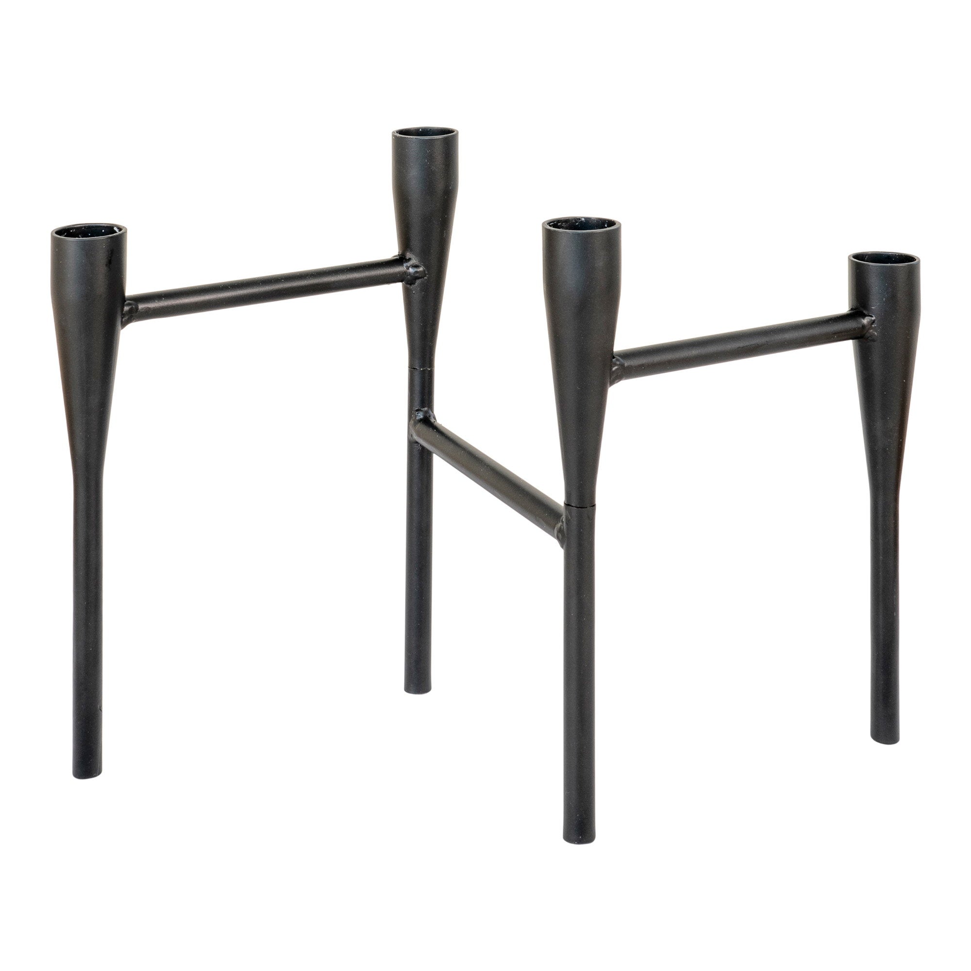 House Nordic Ljusstake Svart