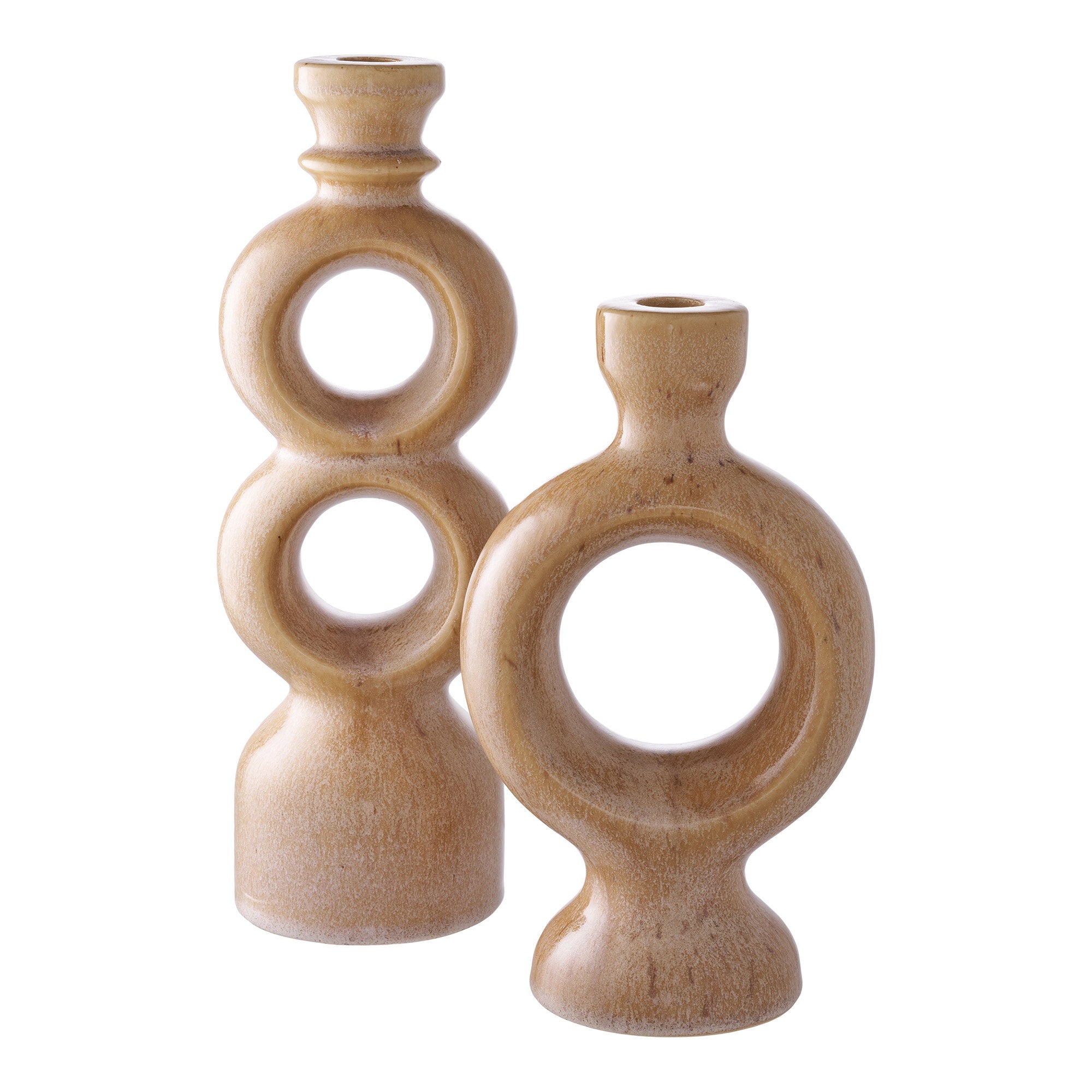 House Nordic Ljusstake Brun
