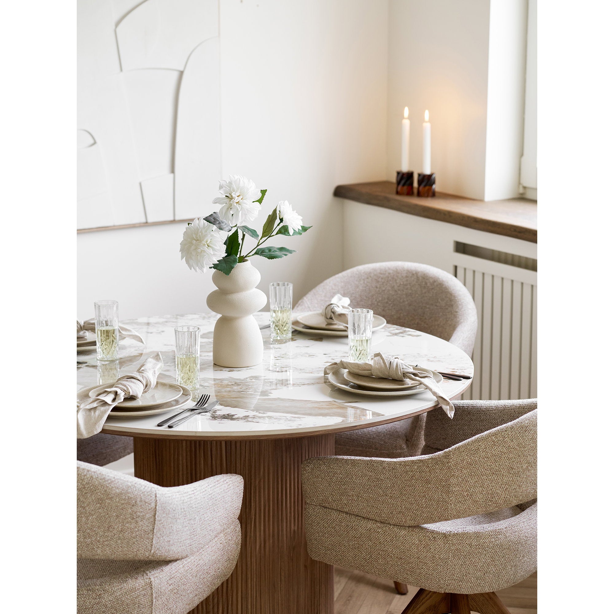 House Nordic Viola Lunch Plate