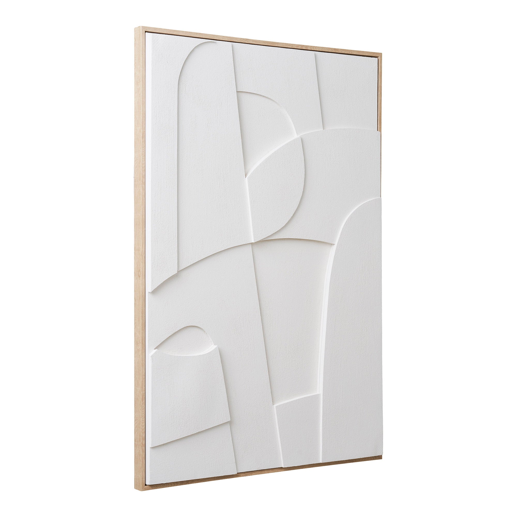 House Nordic Madeline Relief Wall Decoration Vit