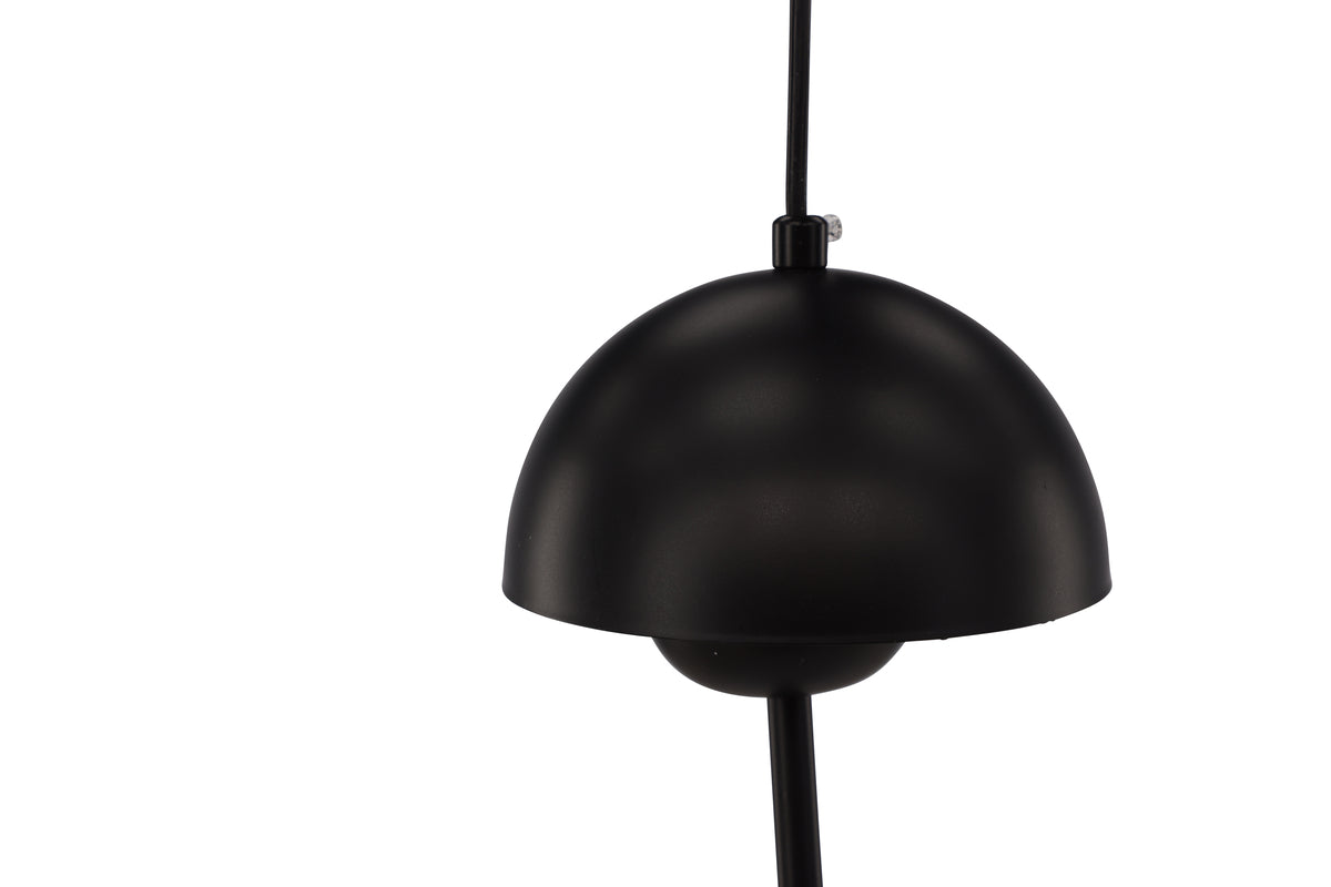 Vind Lyckorna Taklampa Svart