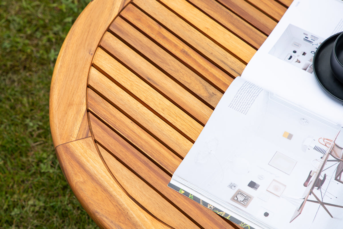 Venture Home Lumpur Soffbord ⌀70 Natur