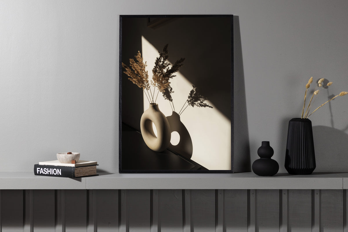 Venture Home Vase Posters 50x70 Beige