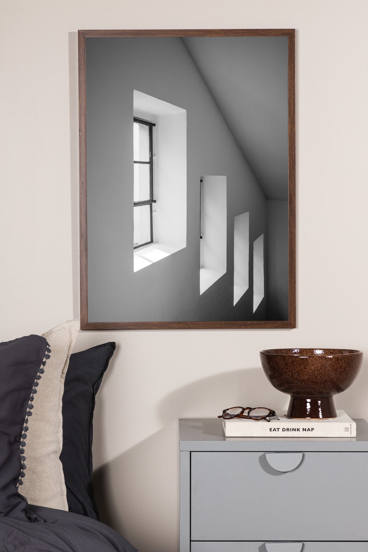 Venture Home Windows Posters Grå 30x40