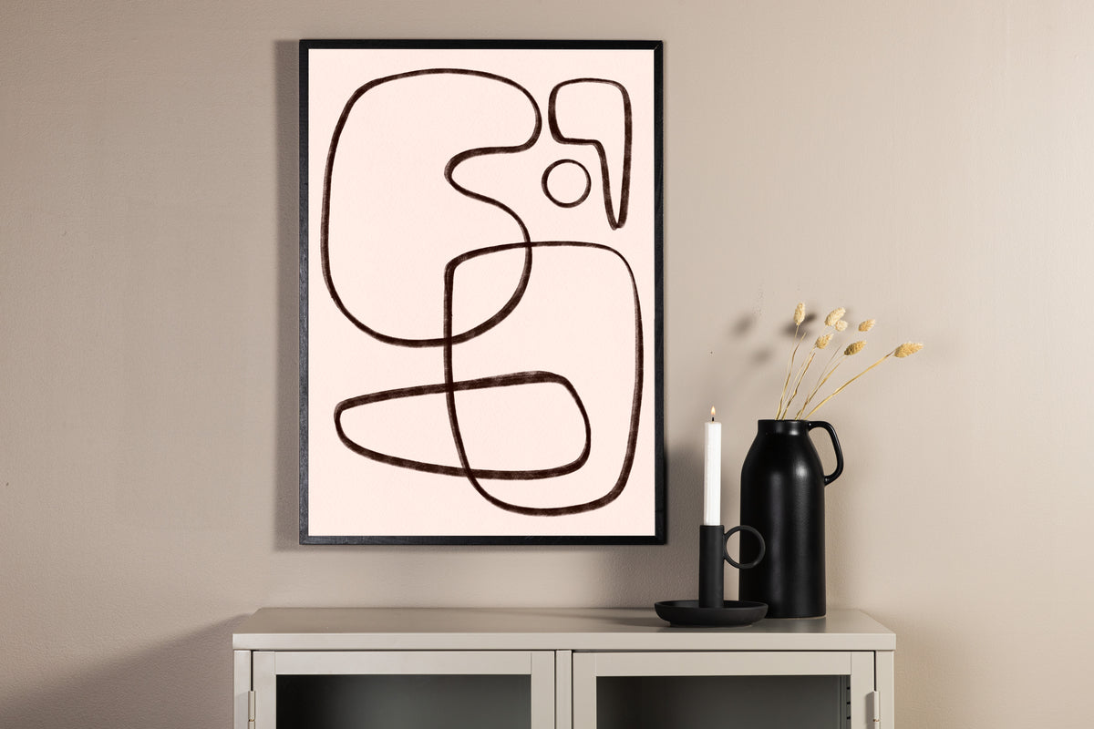 Venture Home Line art Posters 70x100 Vit