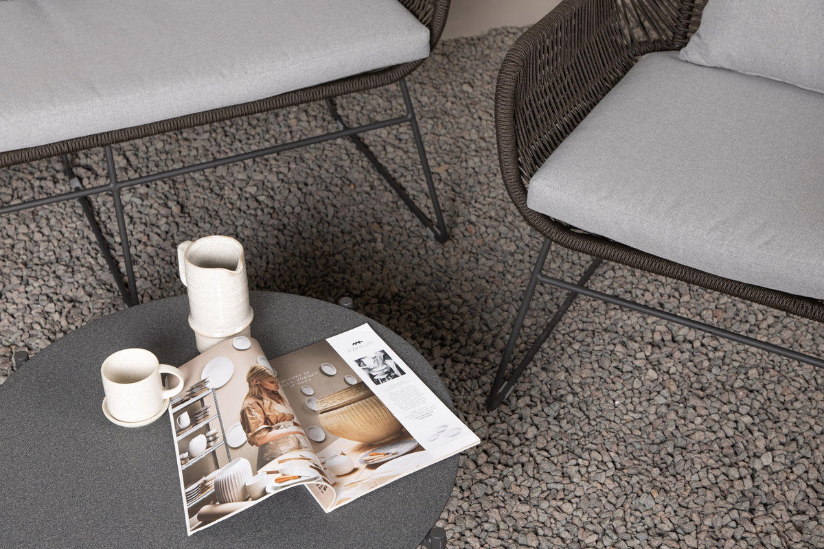 Venture Home Davao Soffgrupper Mörkgrå Brun