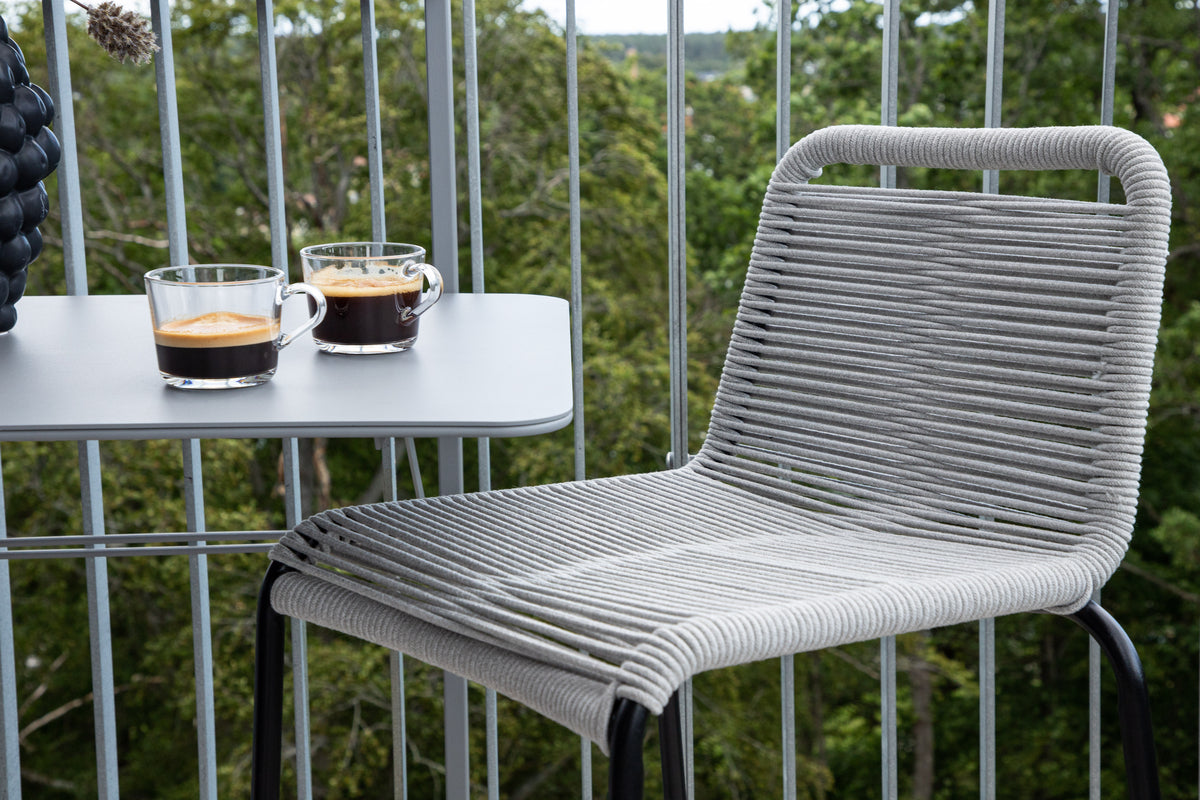 Venture Home Lindos Barstolar 2-pack Ljusgrå