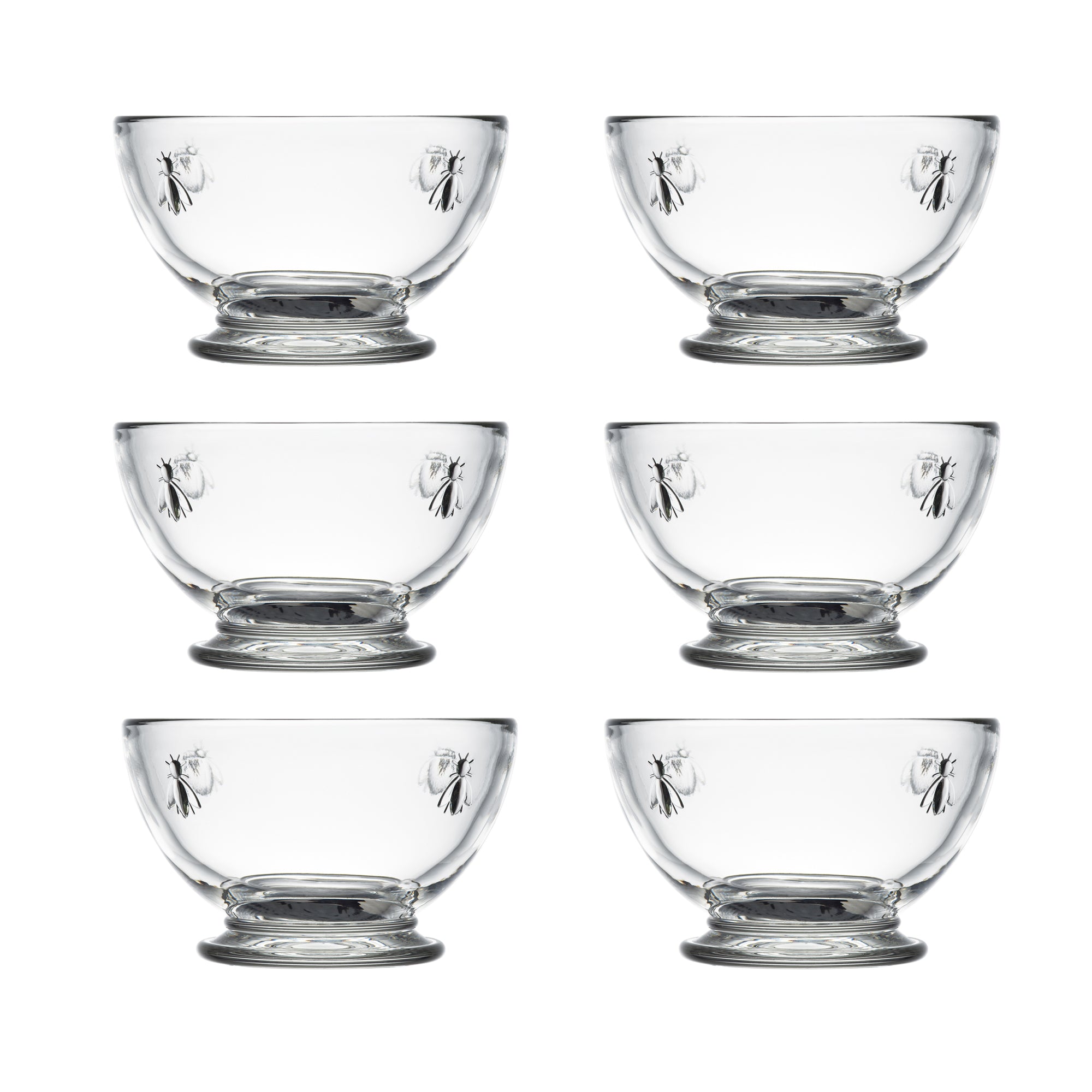 La Rochère Glasskål Abeille 6 st