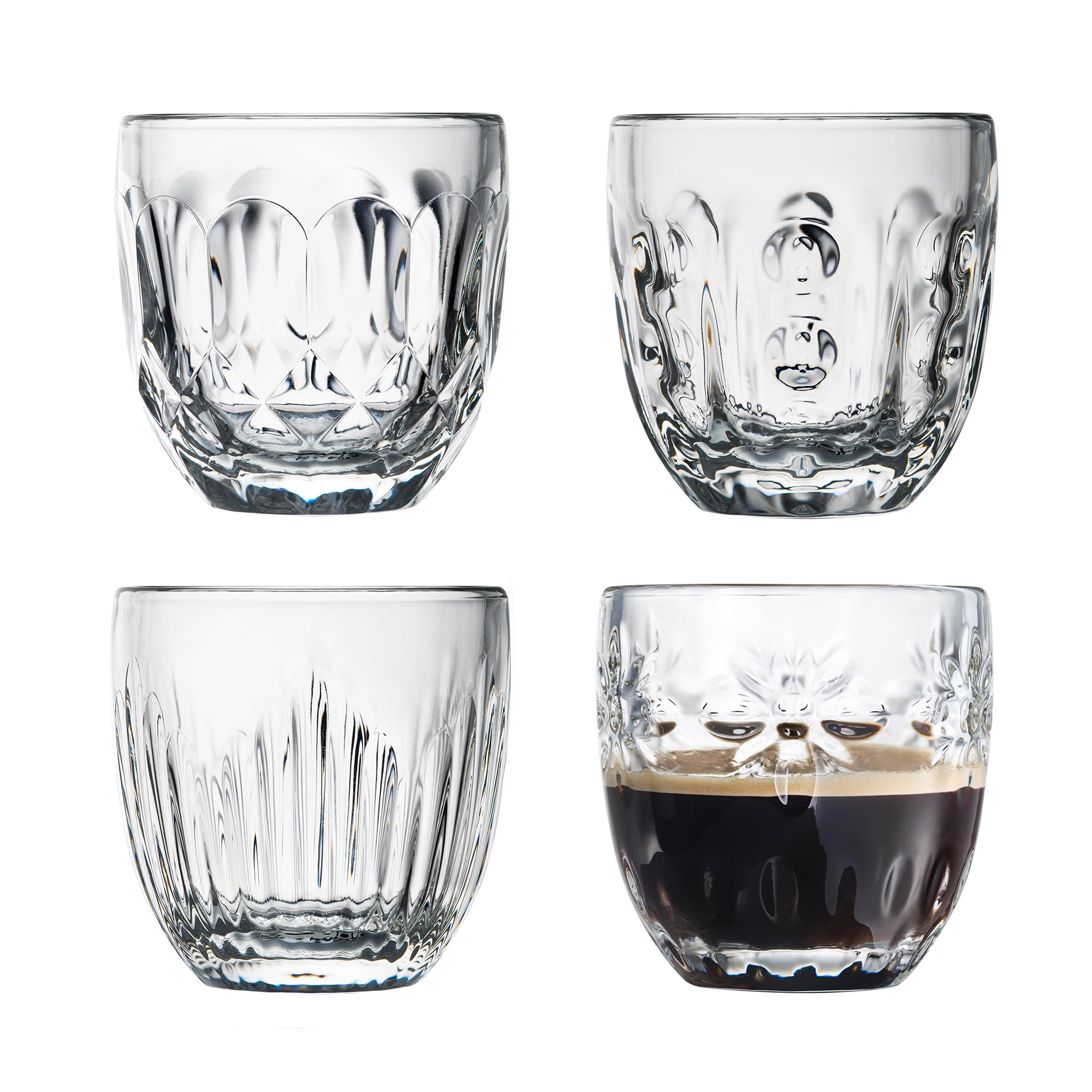 La Rochère Espressoglas Troquet Gåvoset 4 st