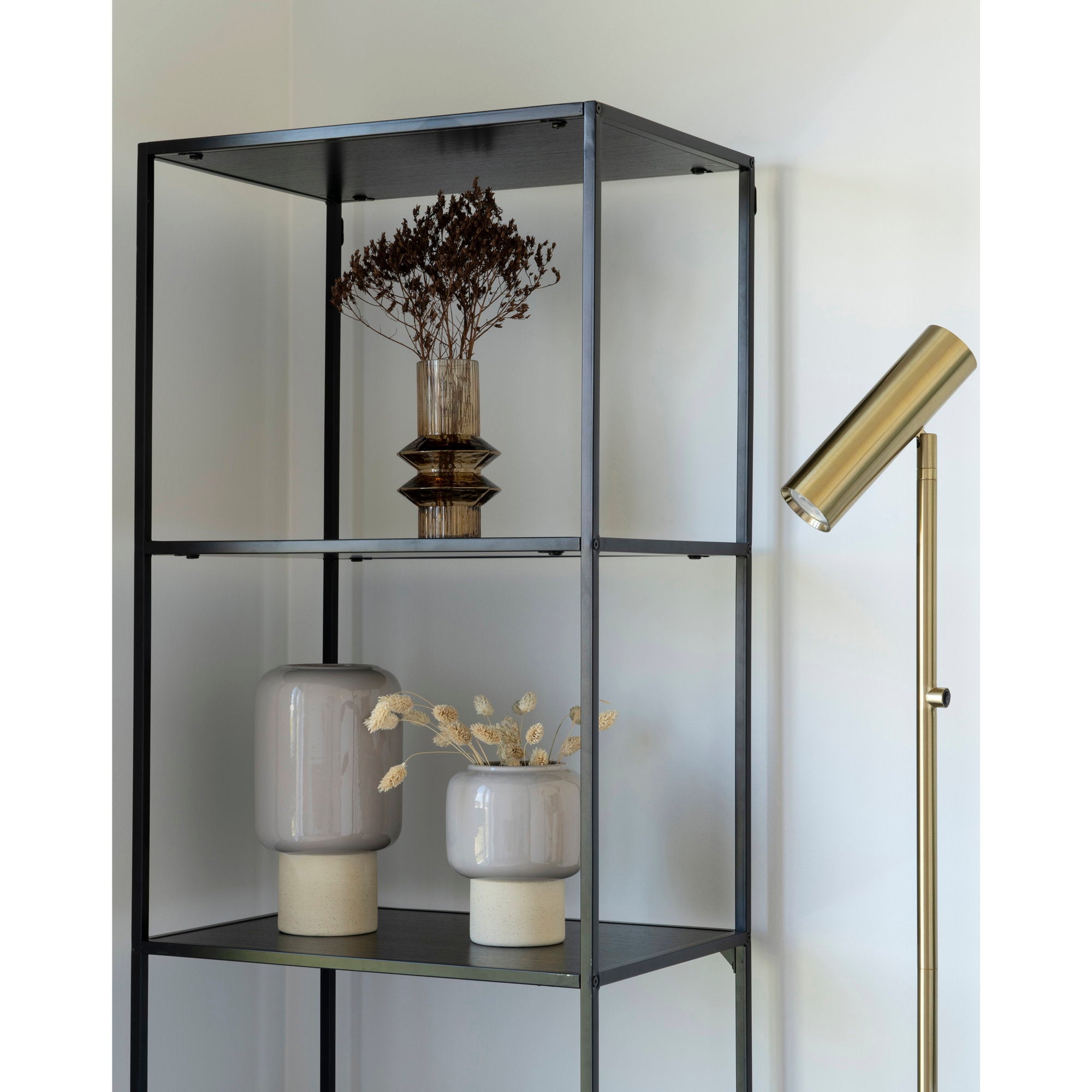 House Nordic Paris Golvlampa Brass