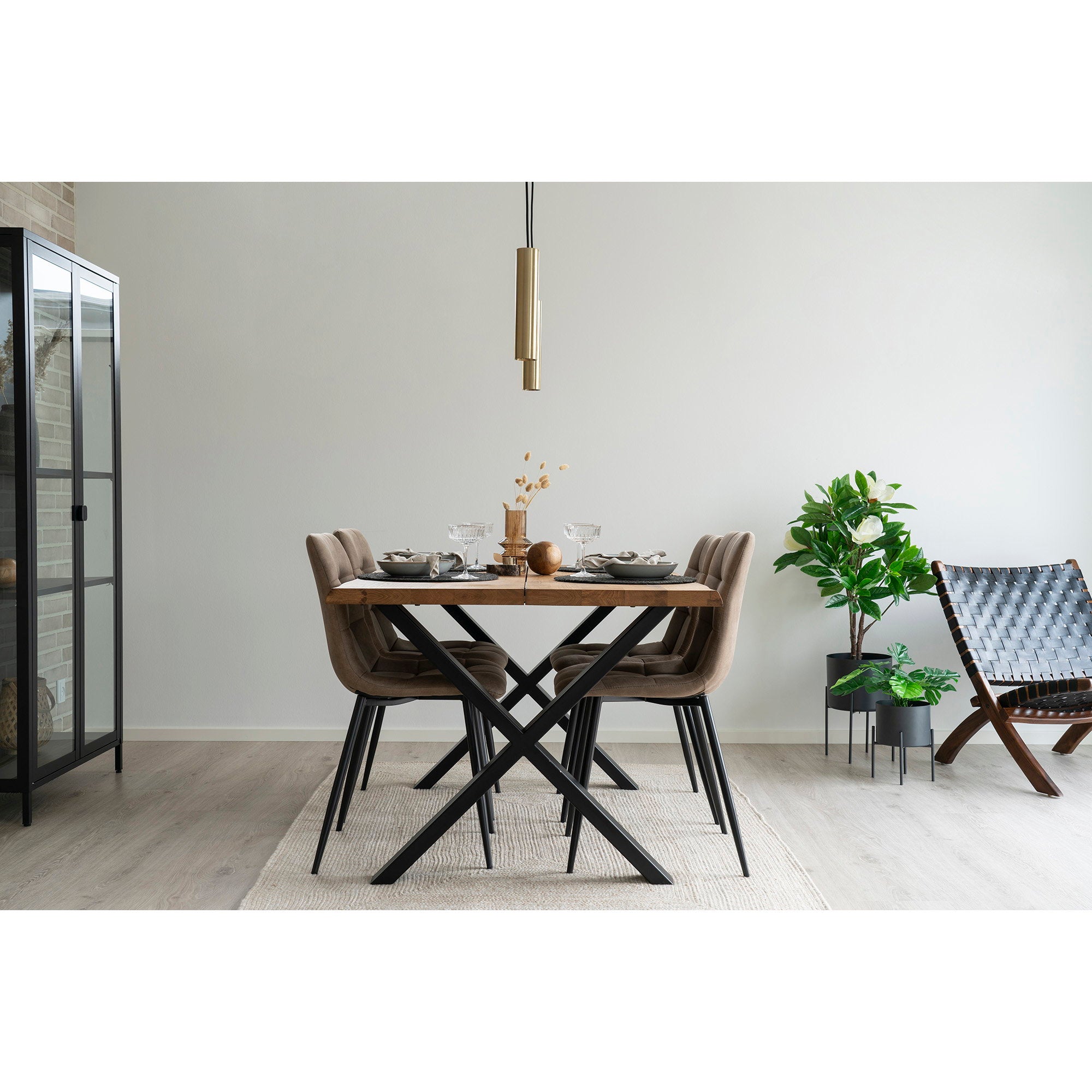 House Nordic Paris Taklampa Brass