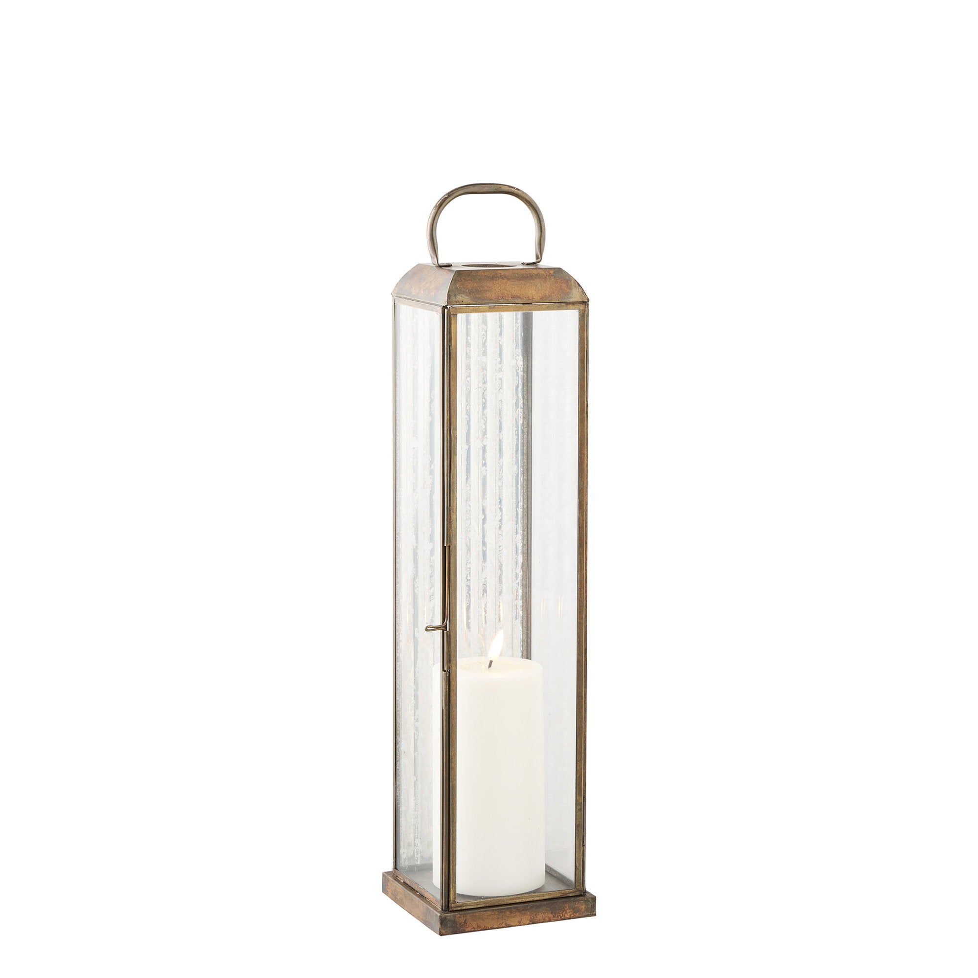 House Nordic Herslev Lykta Antique brass look