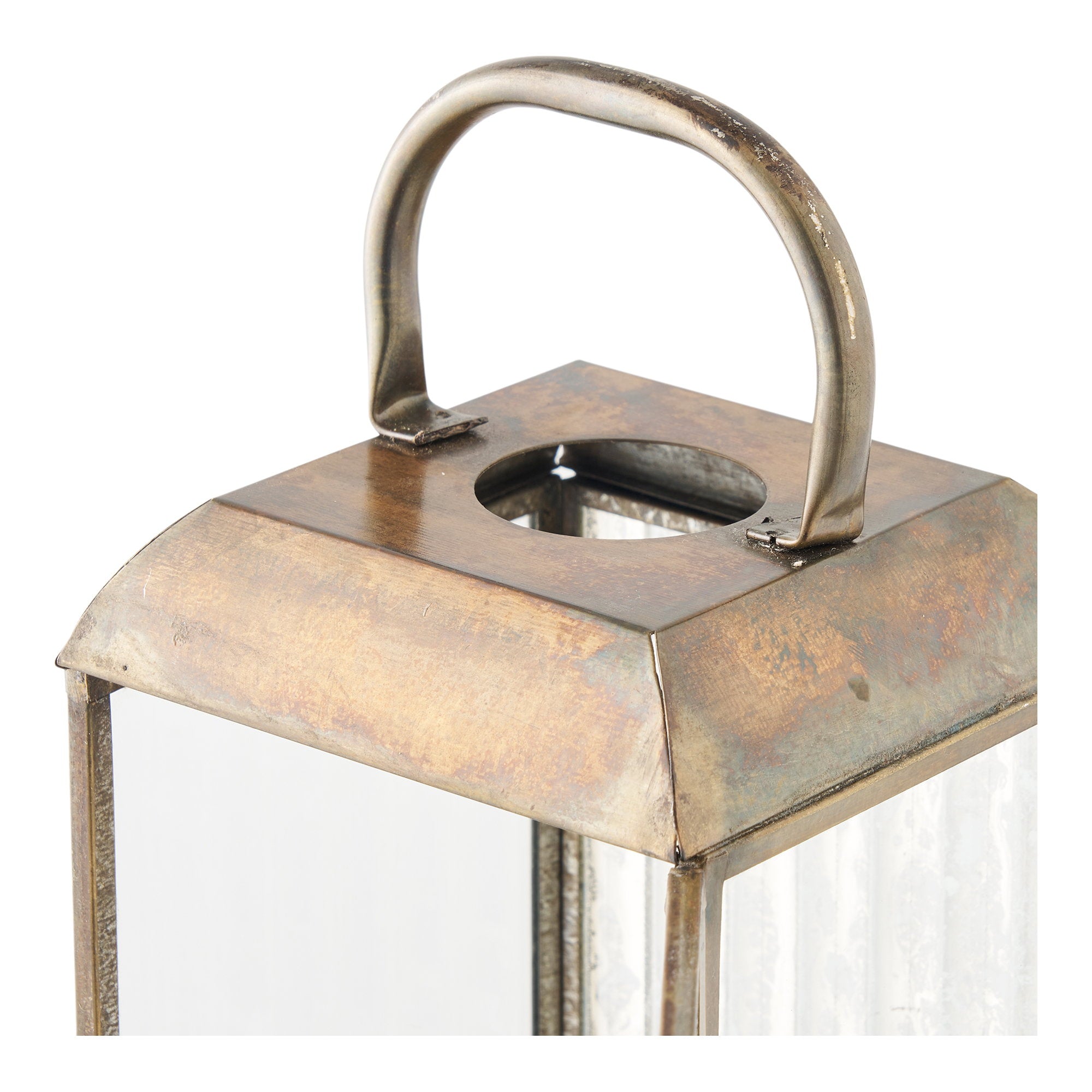 House Nordic Herslev Lykta Antique brass look