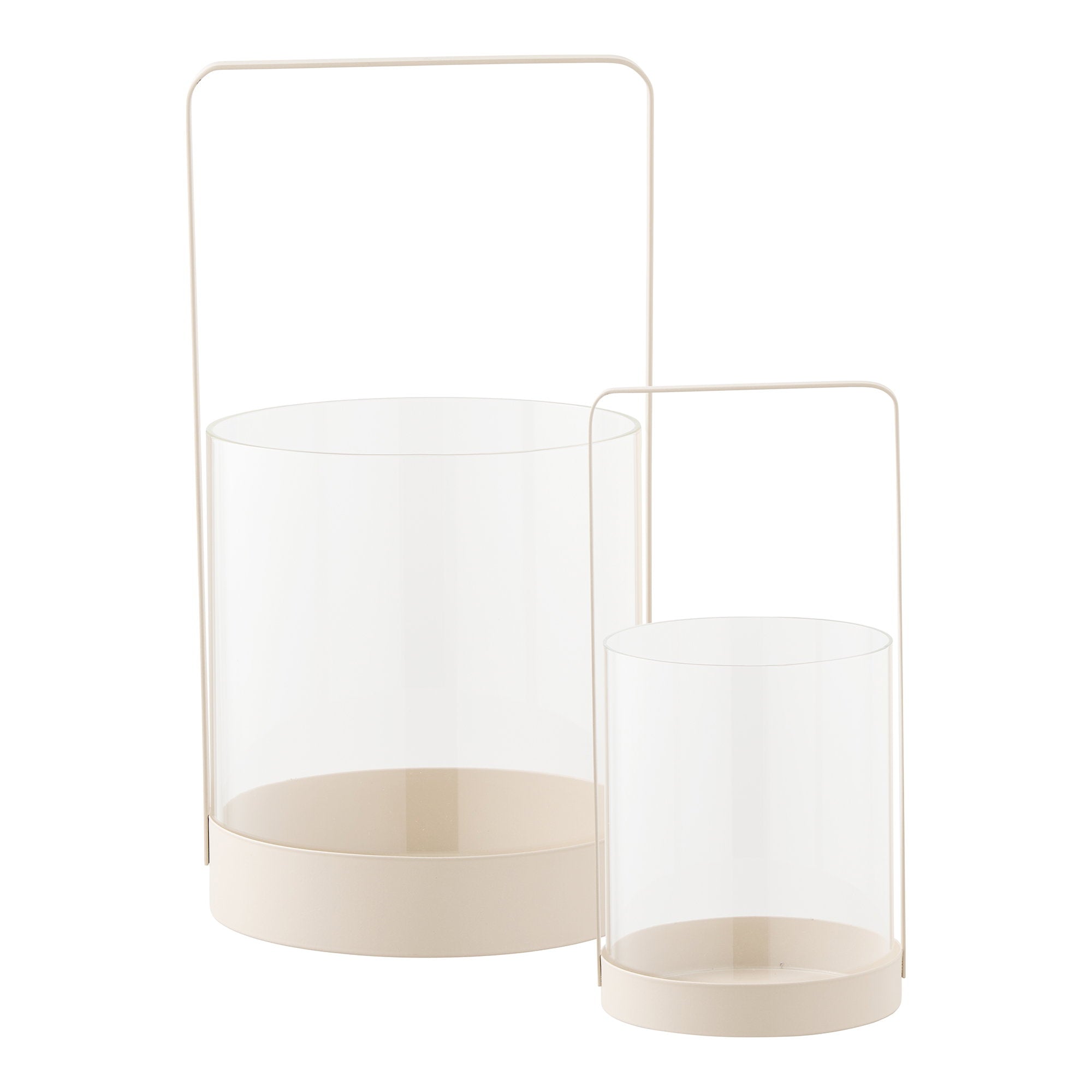 House Nordic Hurricane Ljusstake Beige