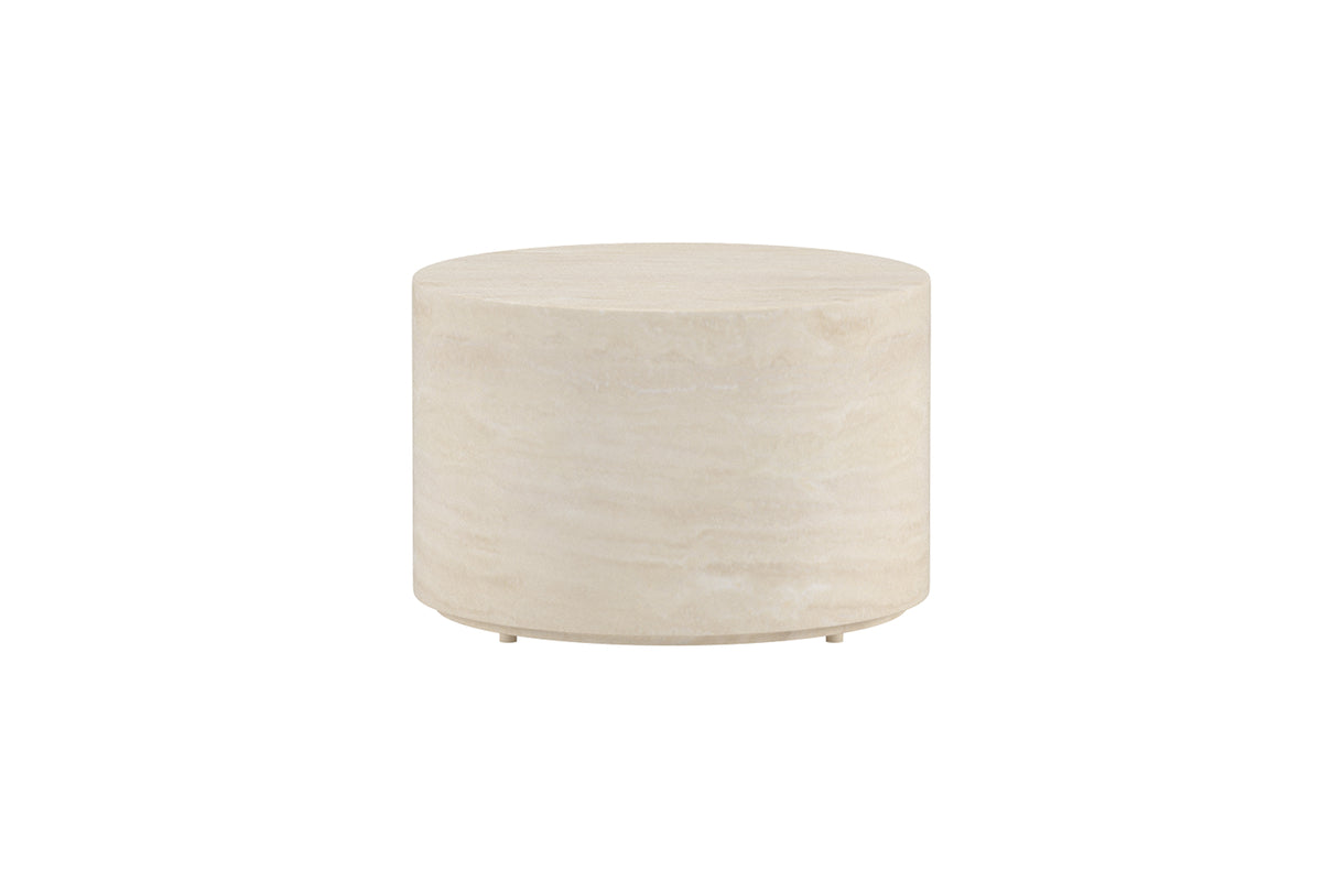 Venture Home Lissabon Sidobord ⌀60 Beige
