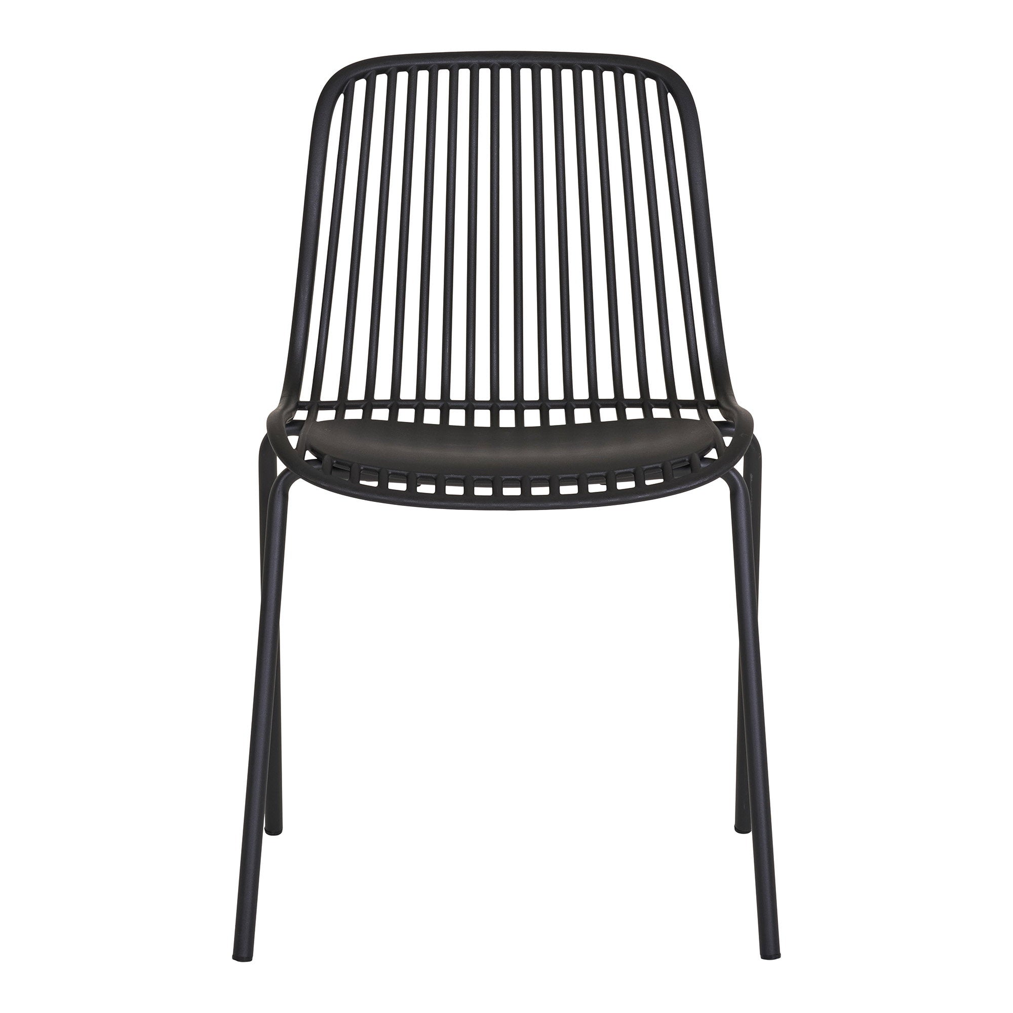 House Nordic Branson Matstol 4 pack Svart