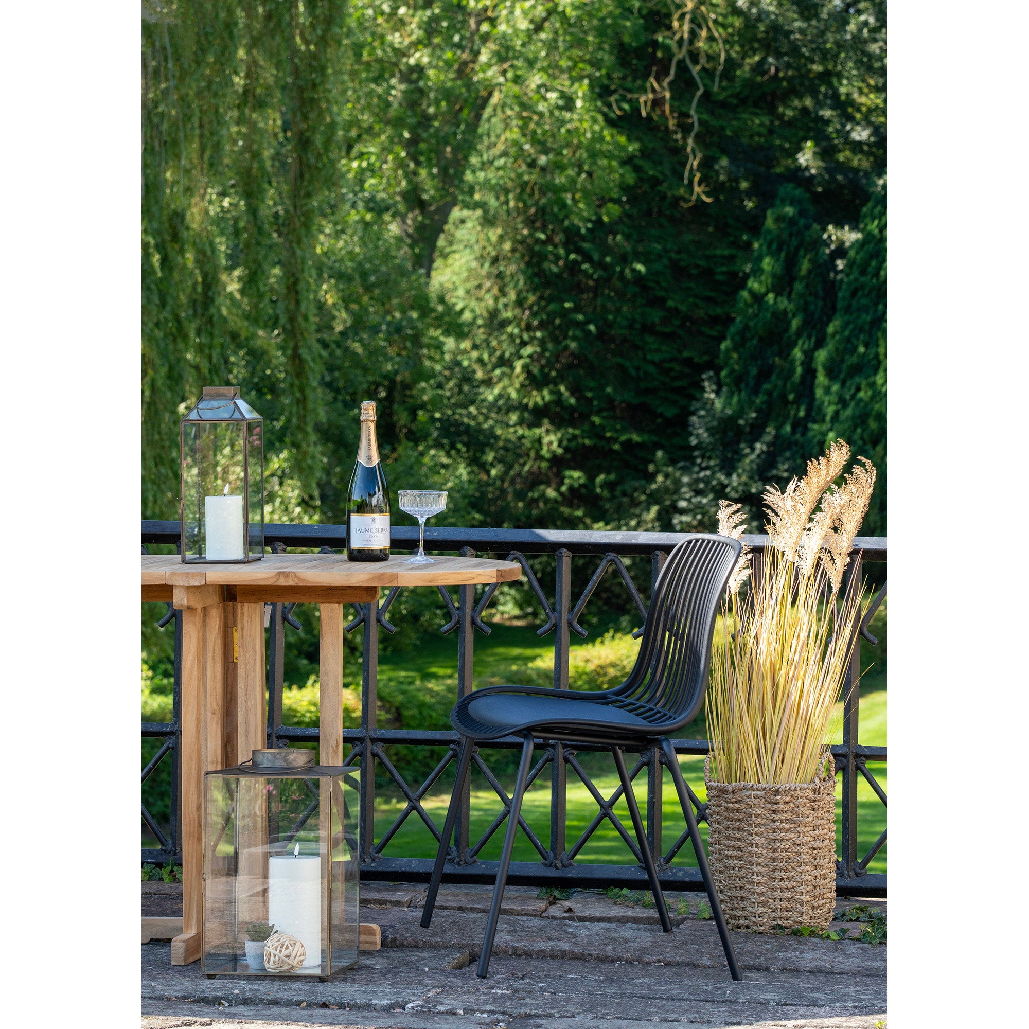 House Nordic Branson Matstol 4 pack Svart