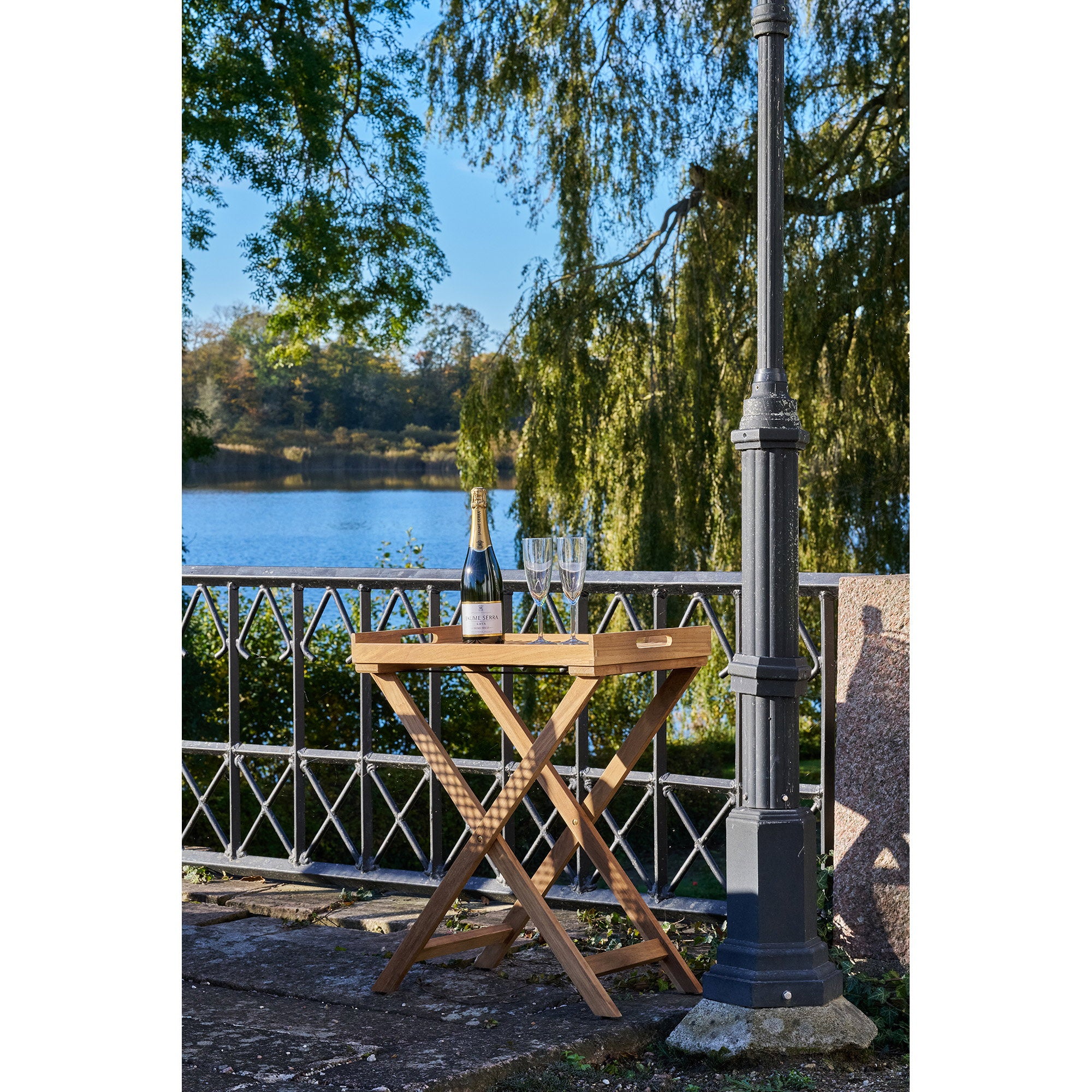 House Nordic Ronda Bricka Table Teak
