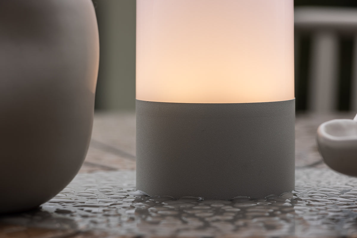 Venture Home Tubu Bordslampa grå