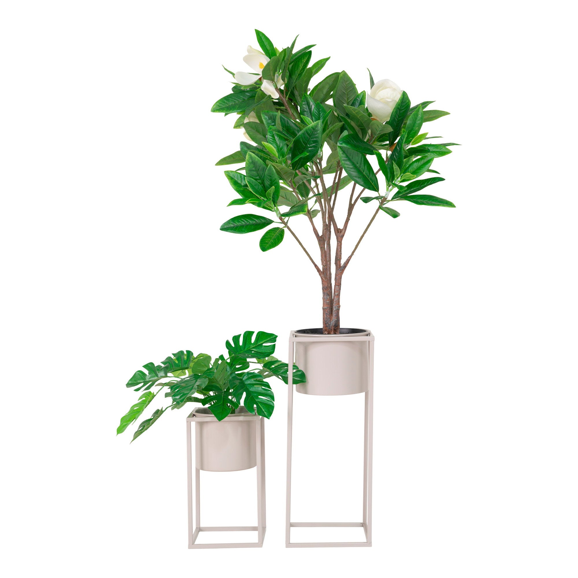 House Nordic Marla Flowerpots Beige / Grå
