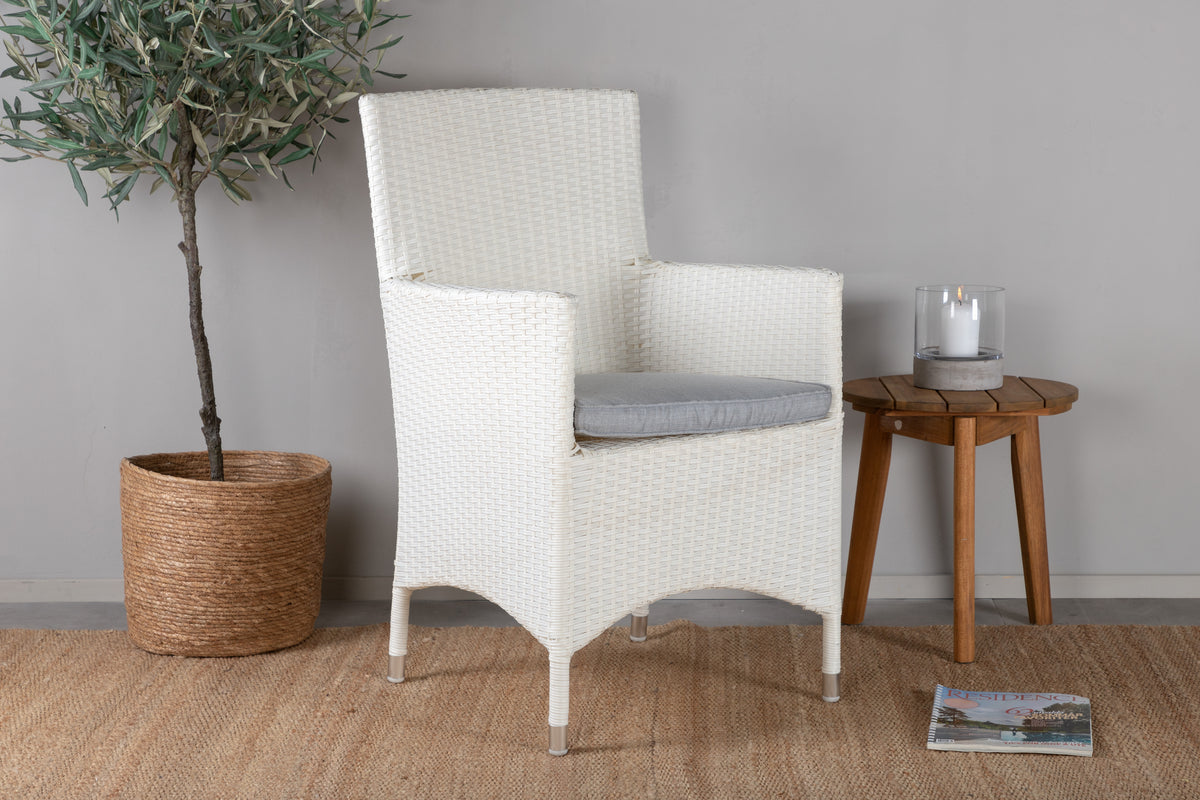 Venture Home Malin Matstolar 2-pack Vit