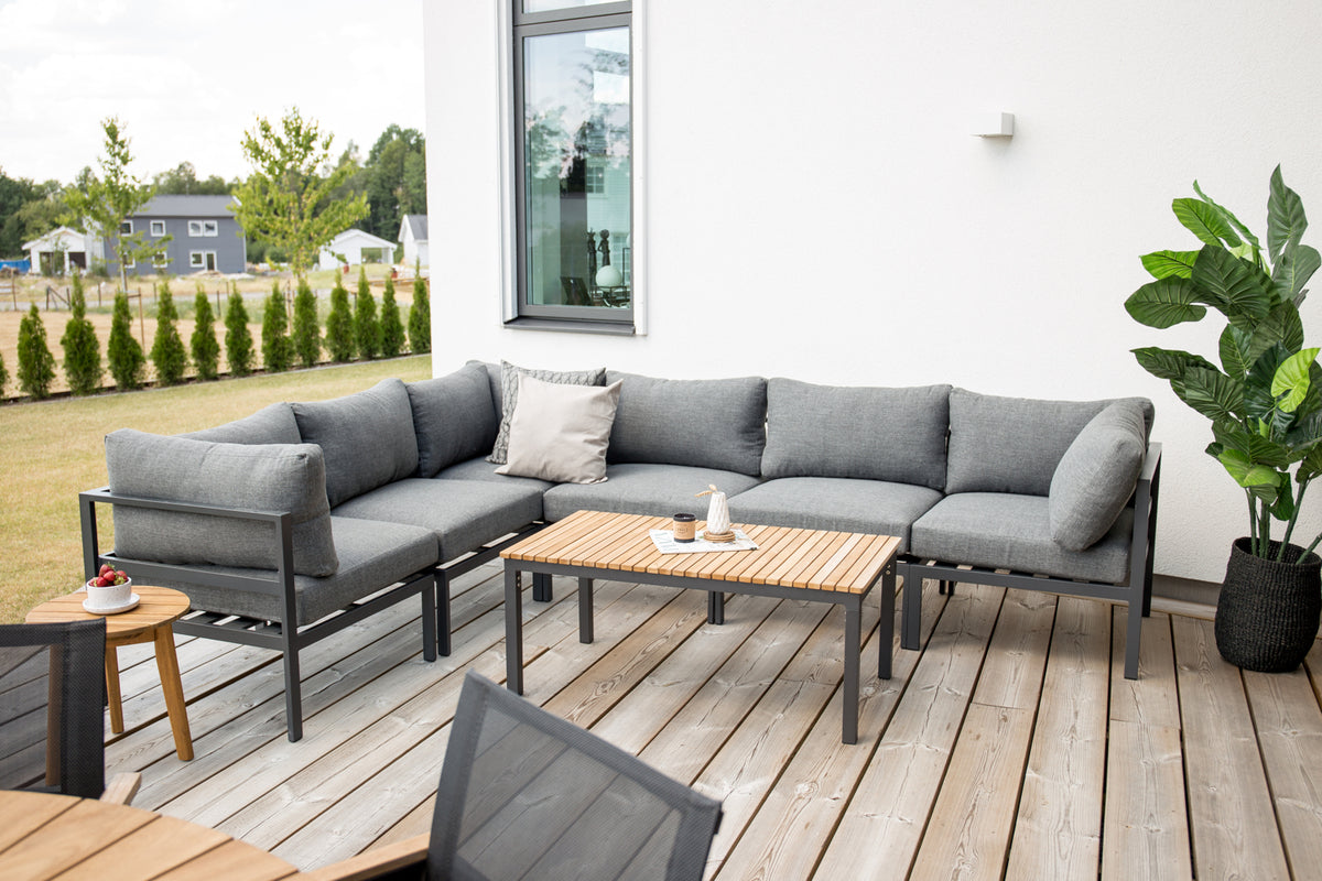 Venture Home Brasilia Soffbord 110 x 60 Svart