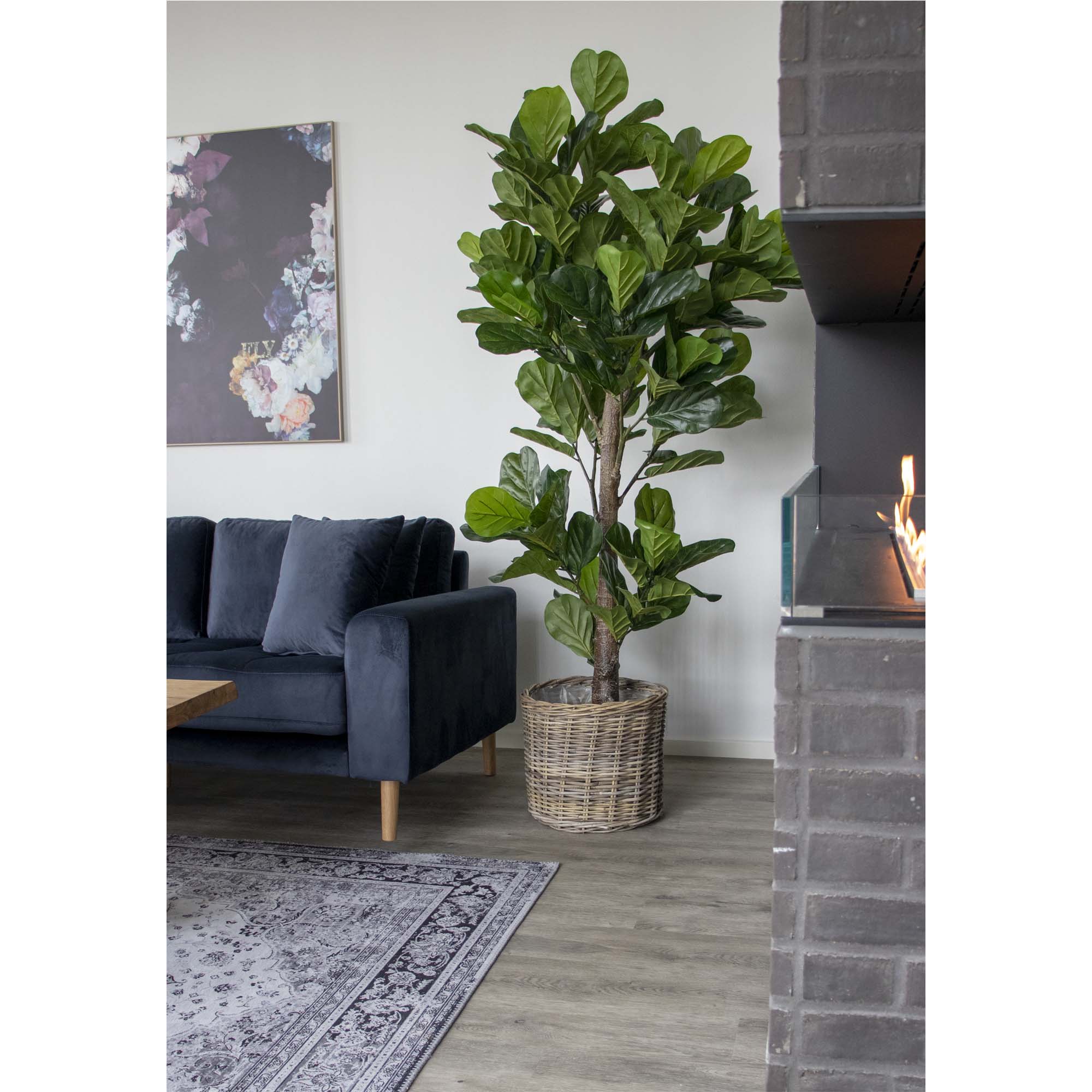 House Nordic Fiddle Leaf Tree Grön