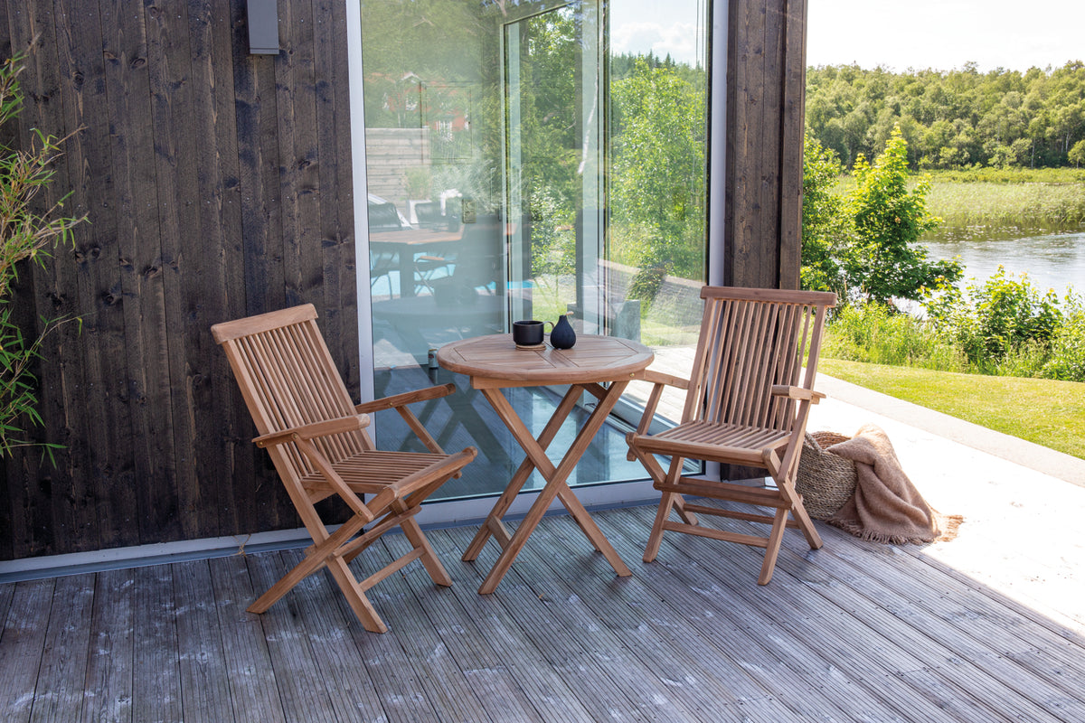 Venture Home Kenya Cafebord ⌀70 Natur
