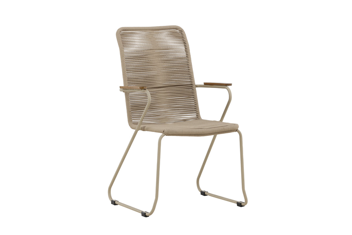 Venture Home Bois Matstolar Beige