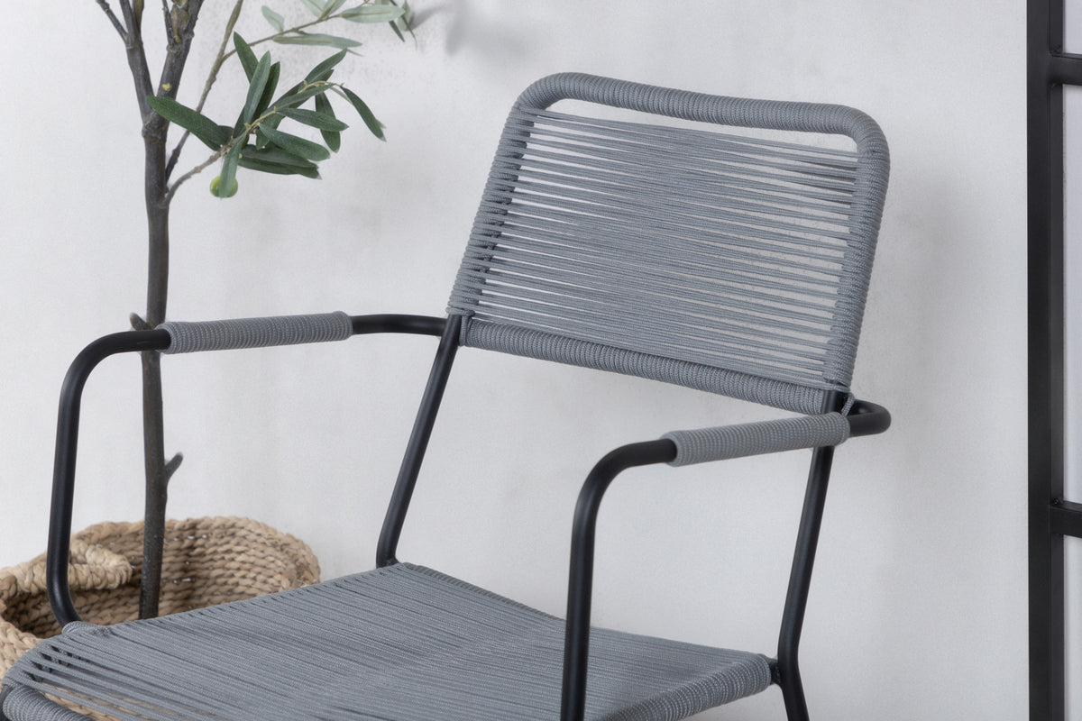 Venture Home Lindos Matstolar 2-pack Grå