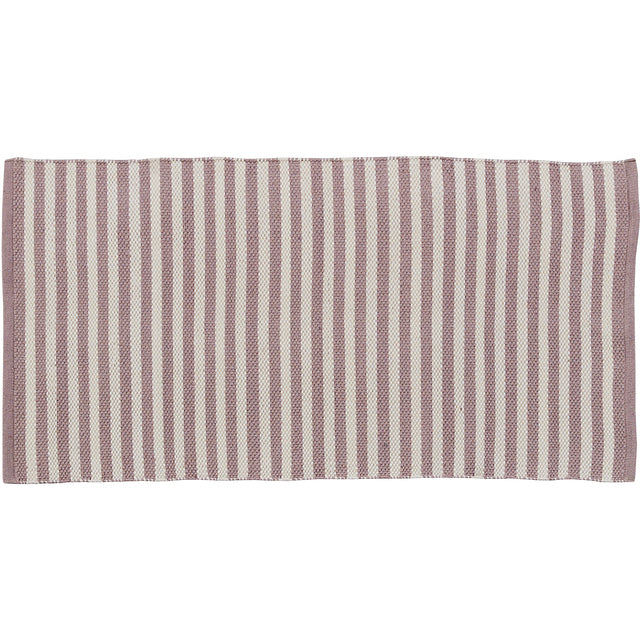 Lene Bjerre Strivie Matta 140x70 Cm, Bark/off Vit
