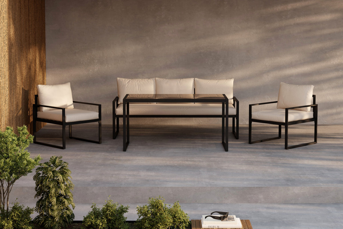 Venture Home Catania Soffgrupper Svart Beige