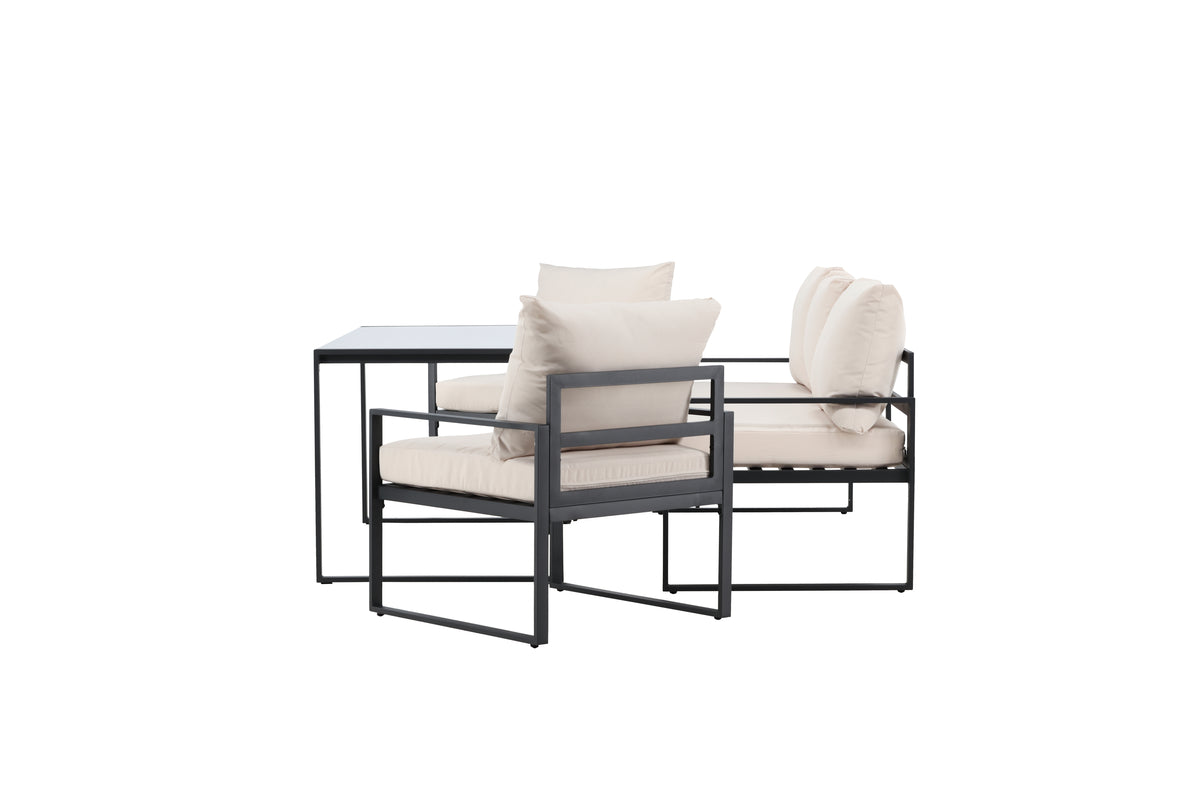 Venture Home Catania Soffgrupper Svart Beige