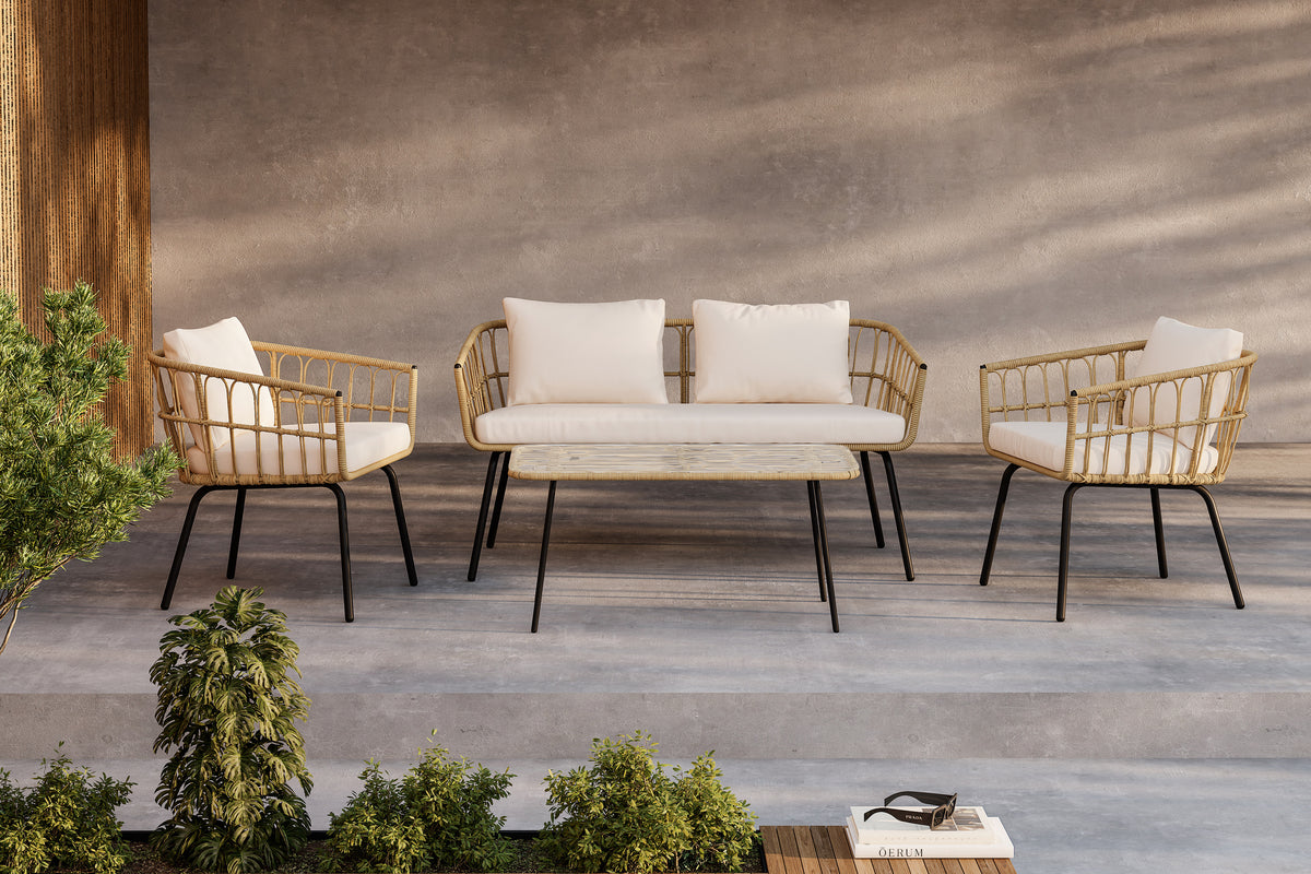 Venture Home Ortigia Lounge Set Natur Natur