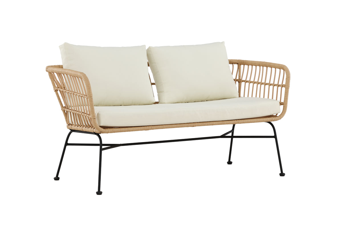 Venture Home Isola 3-sits soffor Natur