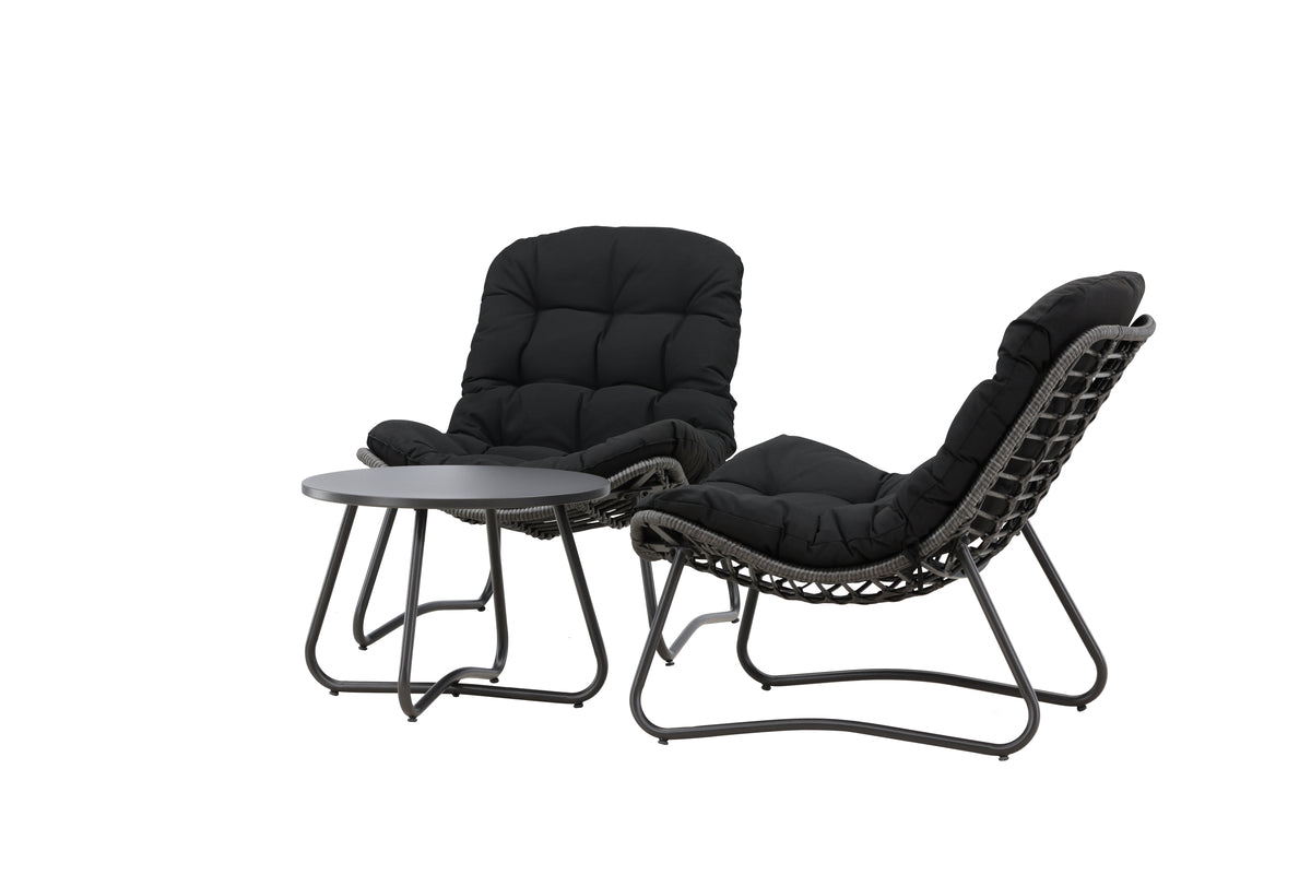 Venture Home Cala Lounge Set Antracit