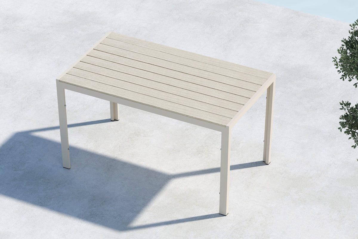 Venture Home Mirko Rektangulära Matbord 140 x 80 Beige