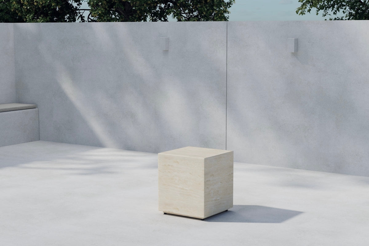 Venture Home Lissabon Sidobord 40 x 40 x 45 Beige