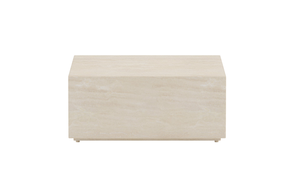 Venture Home Lissabon Sidobord 80 x 80 x 35 Beige