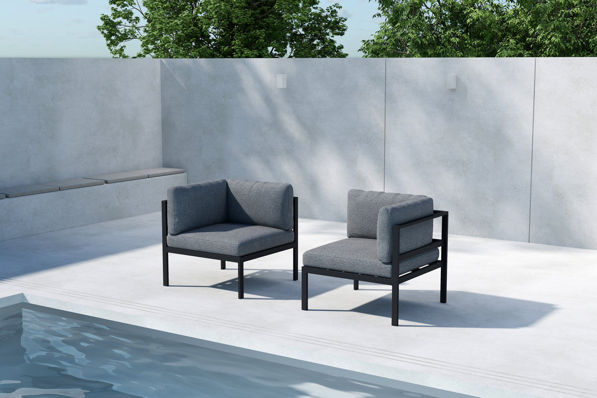 Venture Home Copacabana Soffmoduler Svart
